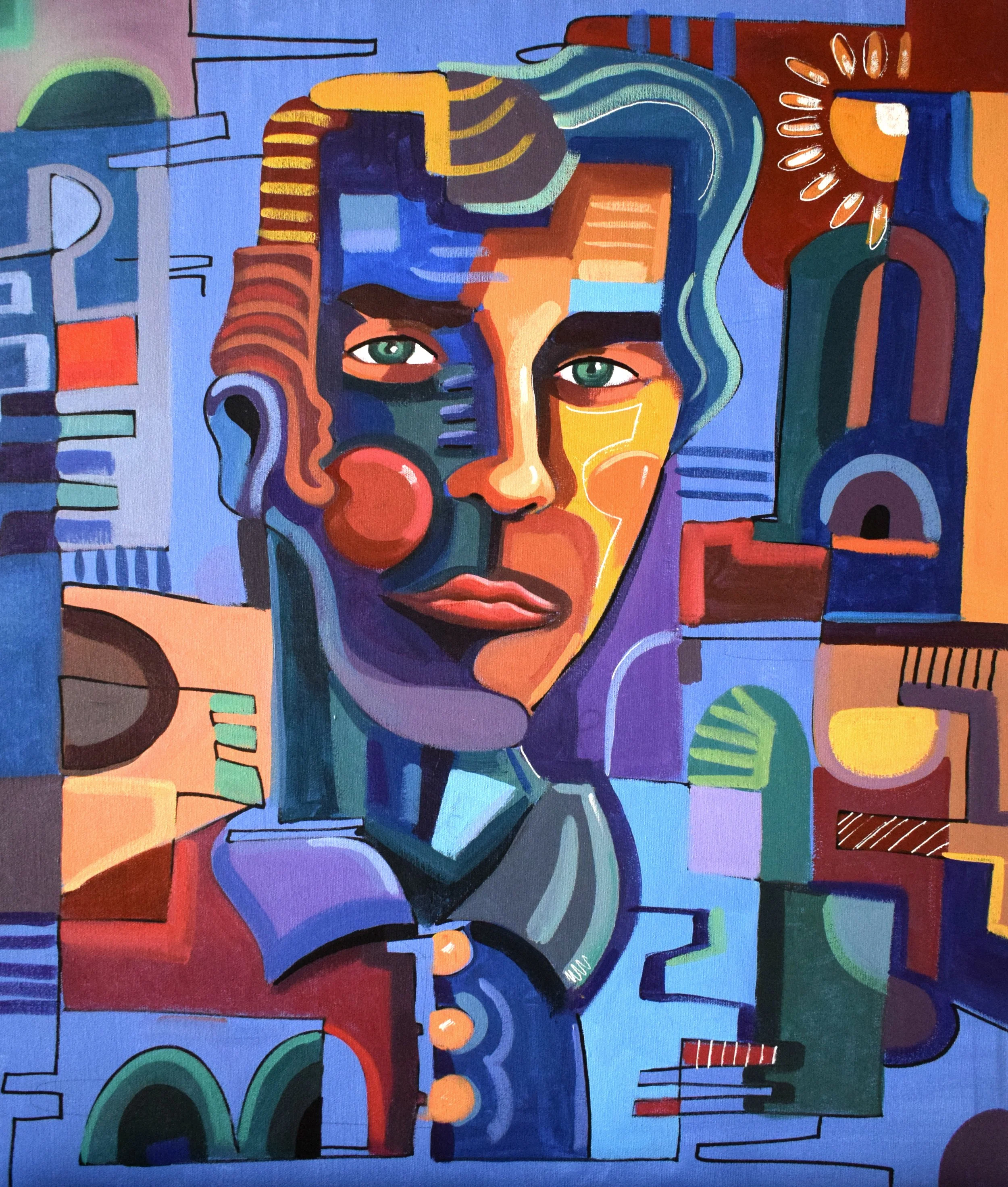 A. Vronski / Acrylic on Canvas / 70 x 60 cm / 2023