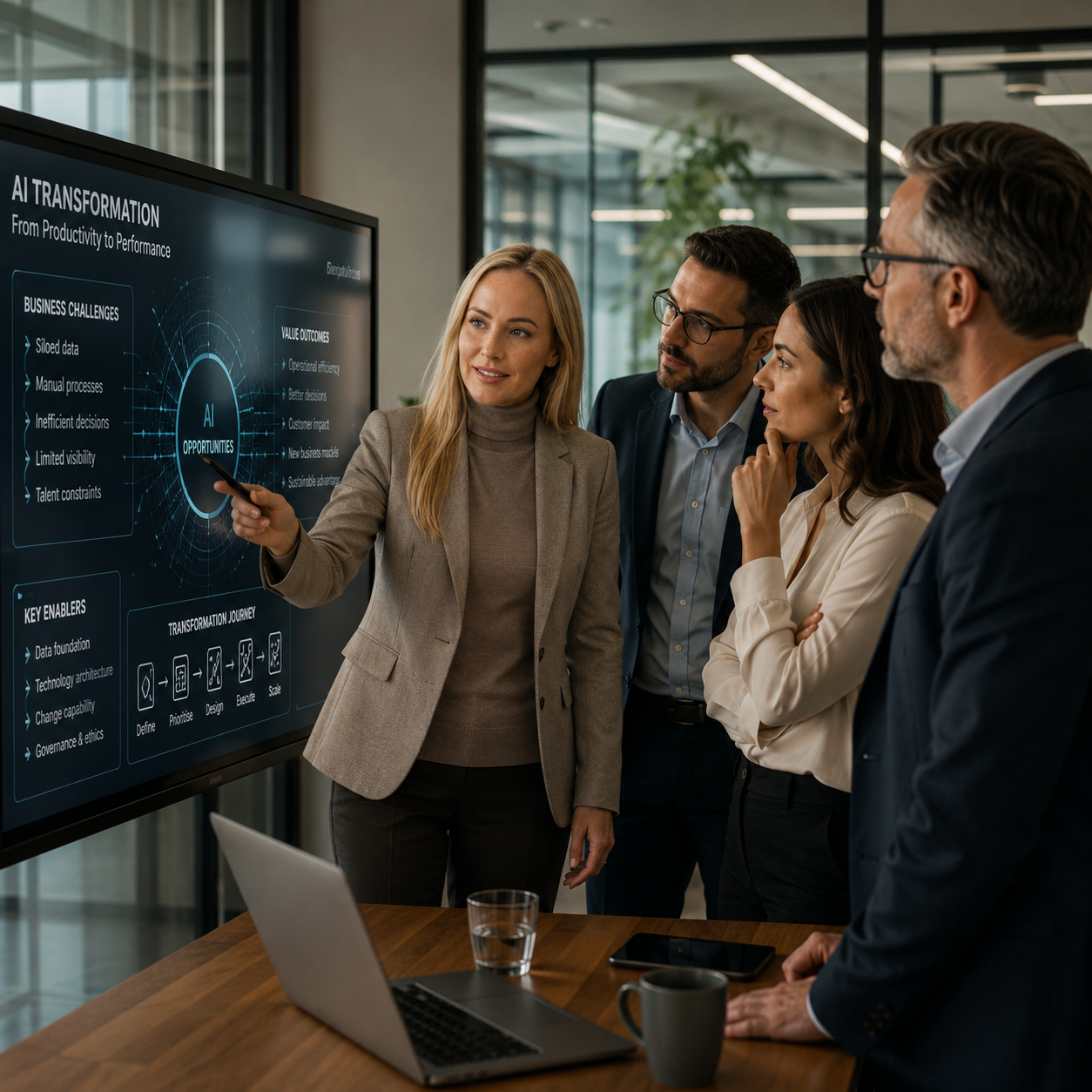 Why AI Transformation Fails When Leadership Intent Is Unclear