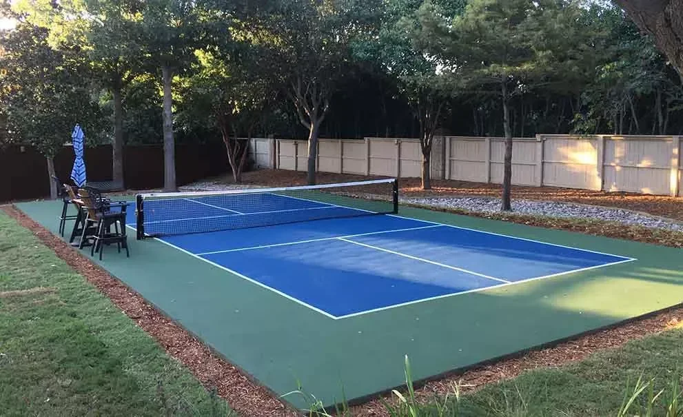 An Image of the Pickleball Court