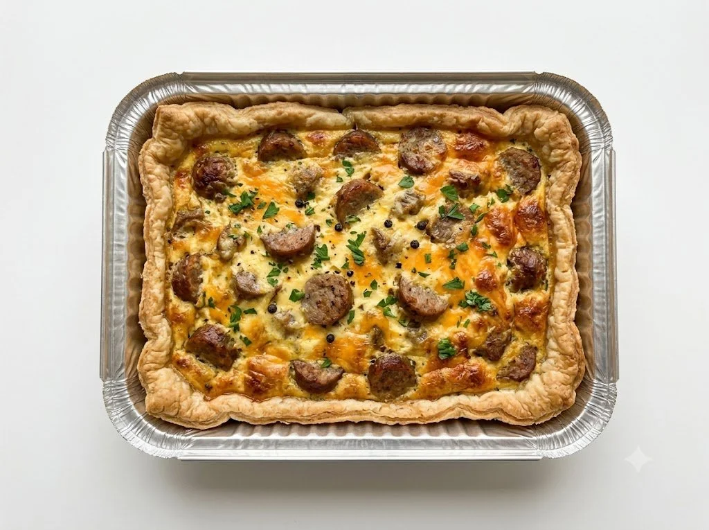 SAUSAGE, EGG & CHEDDAR BREAKFAST PIE.jpeg