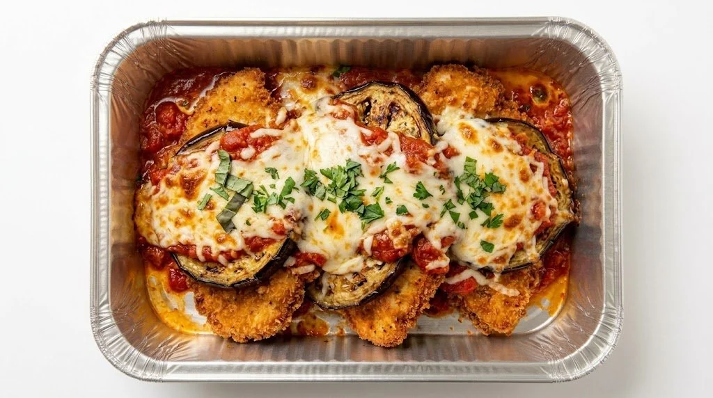 CHICKEN EGGPLANT PARMESAN