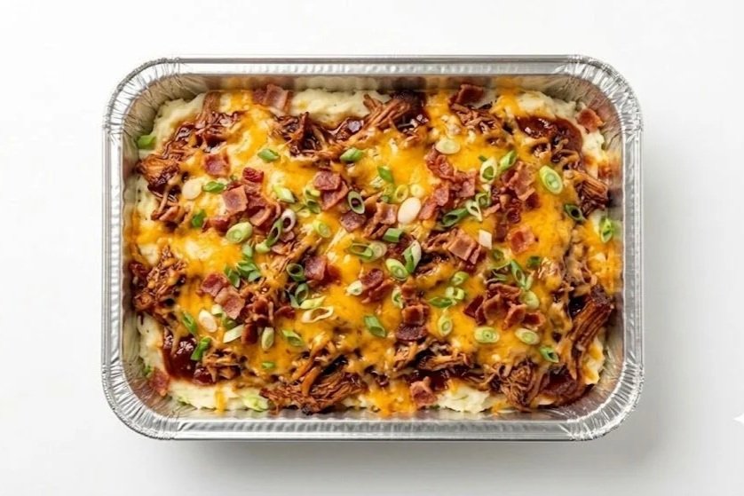 Loaded+BBQ+Pulled+Pork+Potato+Bake++Potatoes%2C+pulled+pork%2C+BBQ+sauce%2C+cheddar%2C+bacon+%26+green+onions..jpg