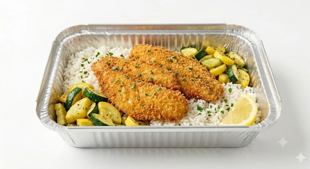 CRISPY BREADED TILAPIA