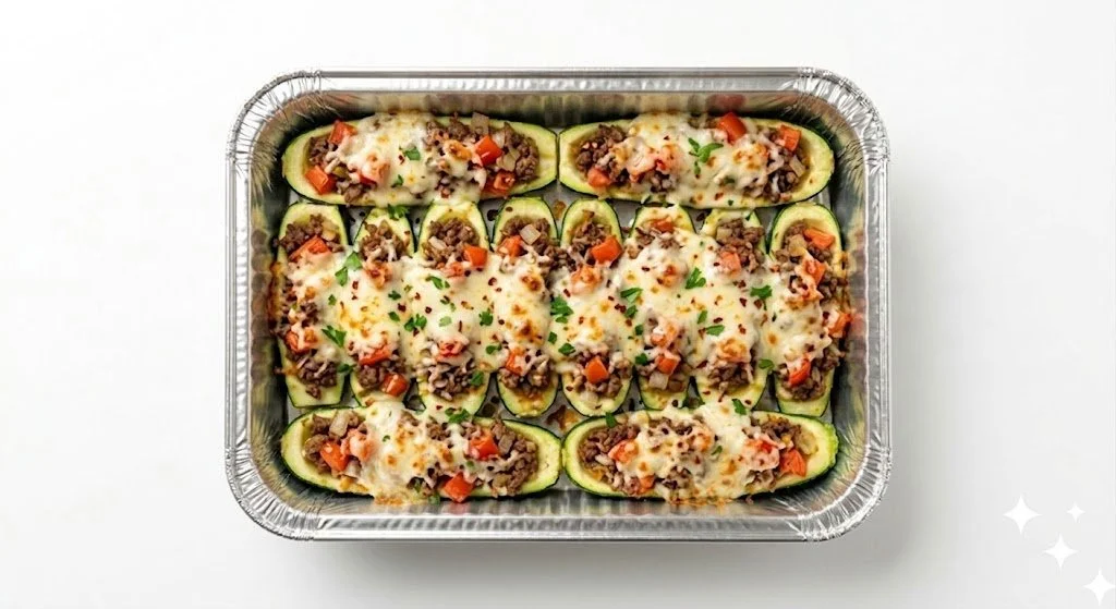 Stuffed Zucchini Boats