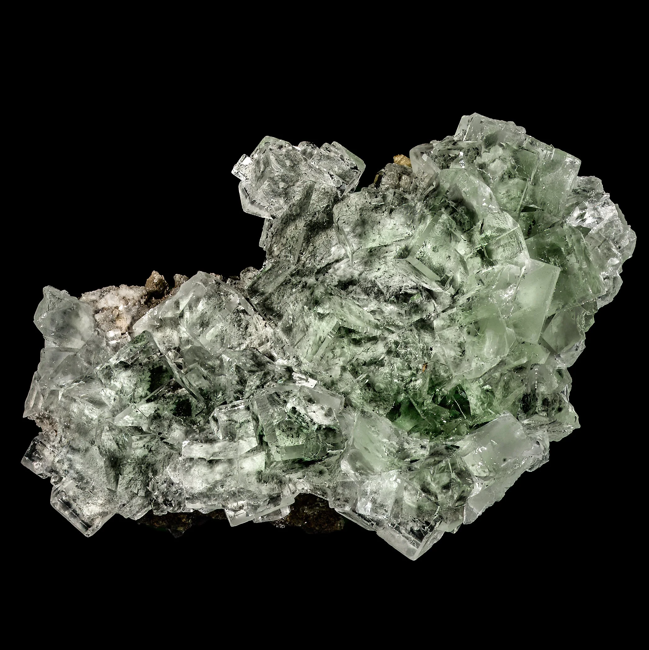 Grüne Fluorit-Stufe