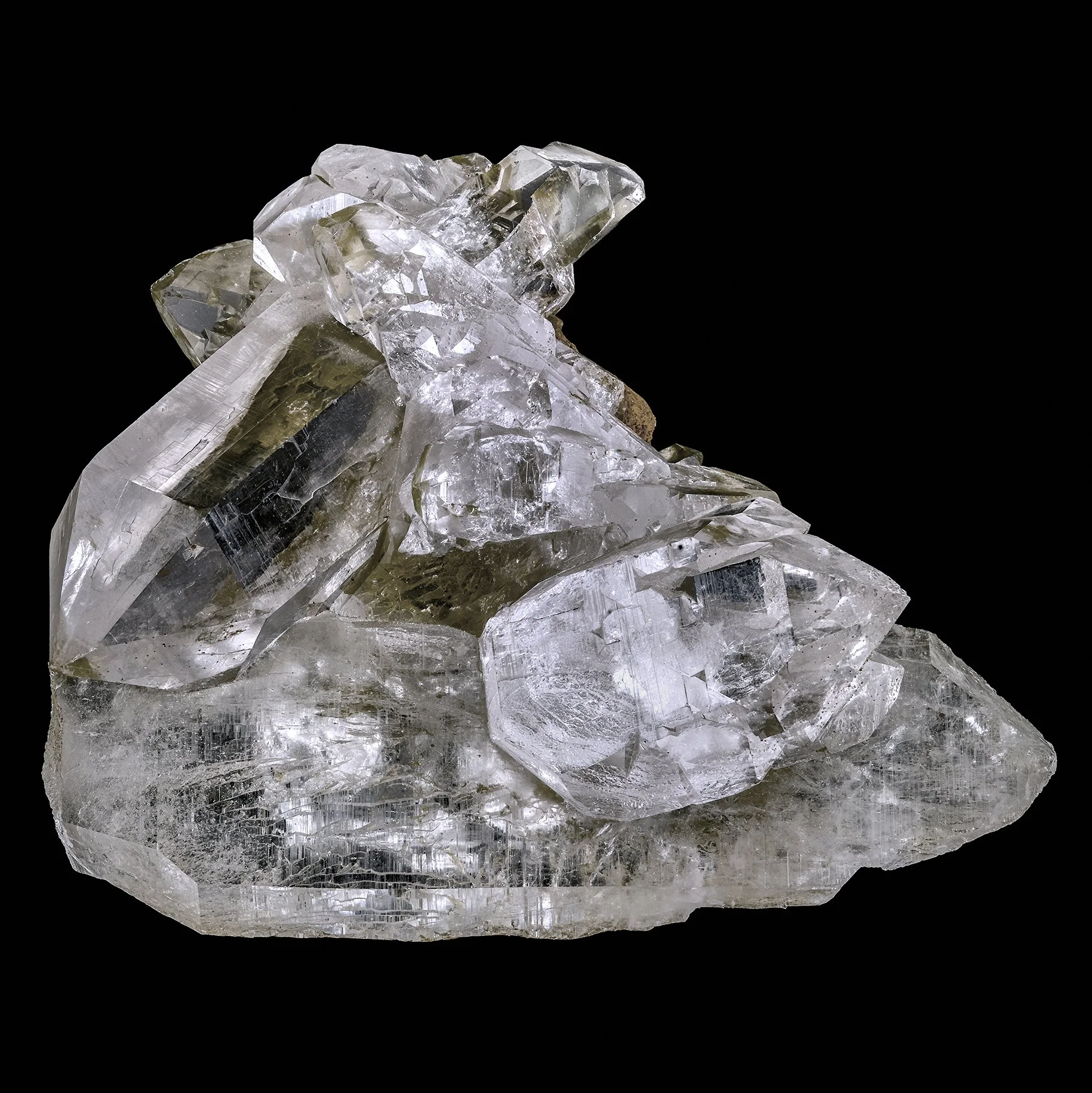 Quarzstufe (Bergkristall)