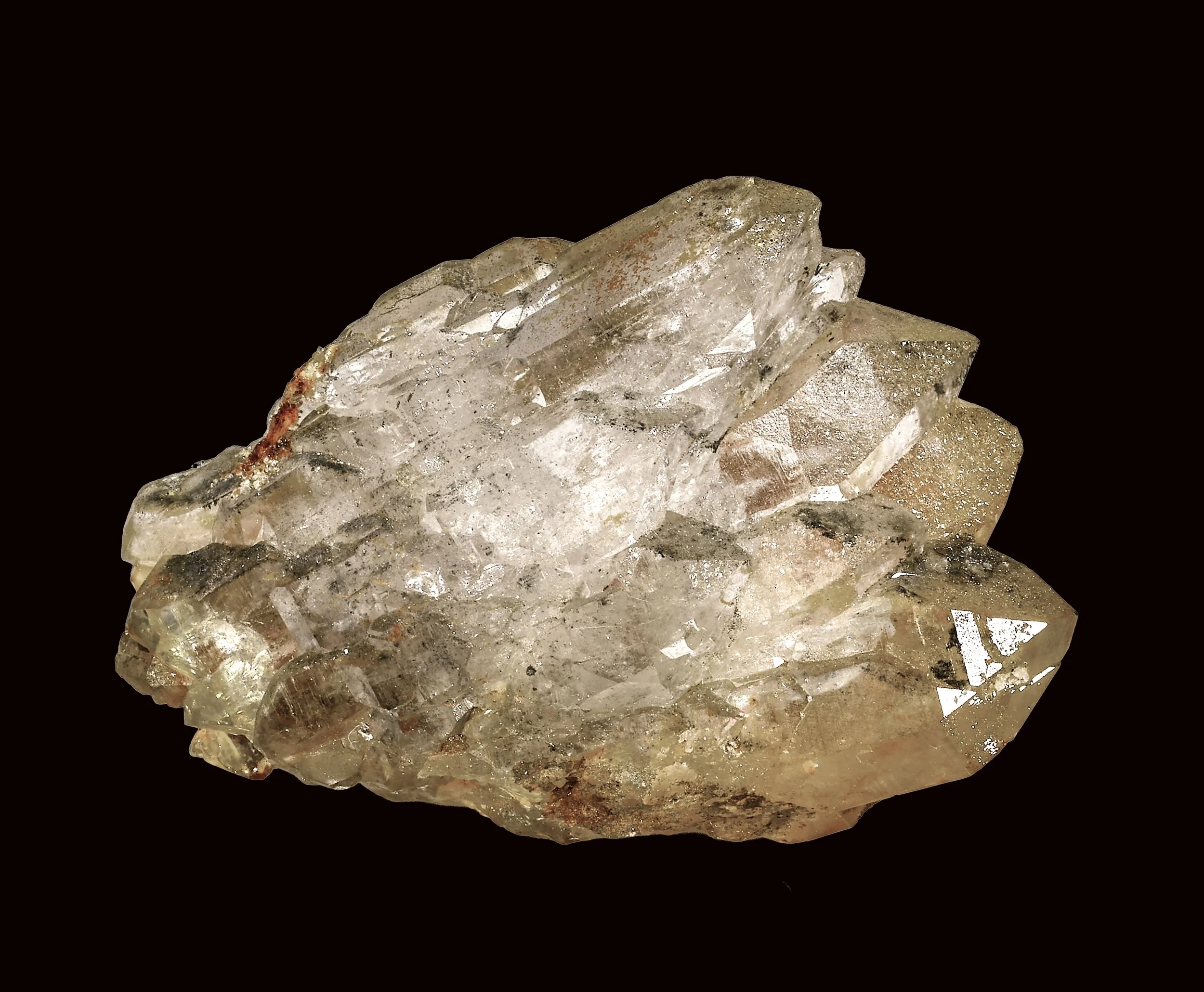 Fadenquarz (Bergkristall)
