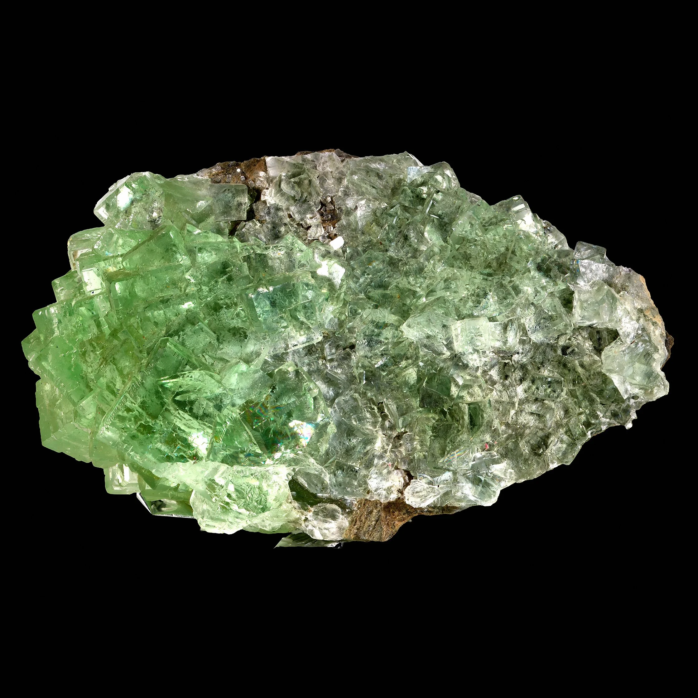 Grüne Fluorit-Stufe