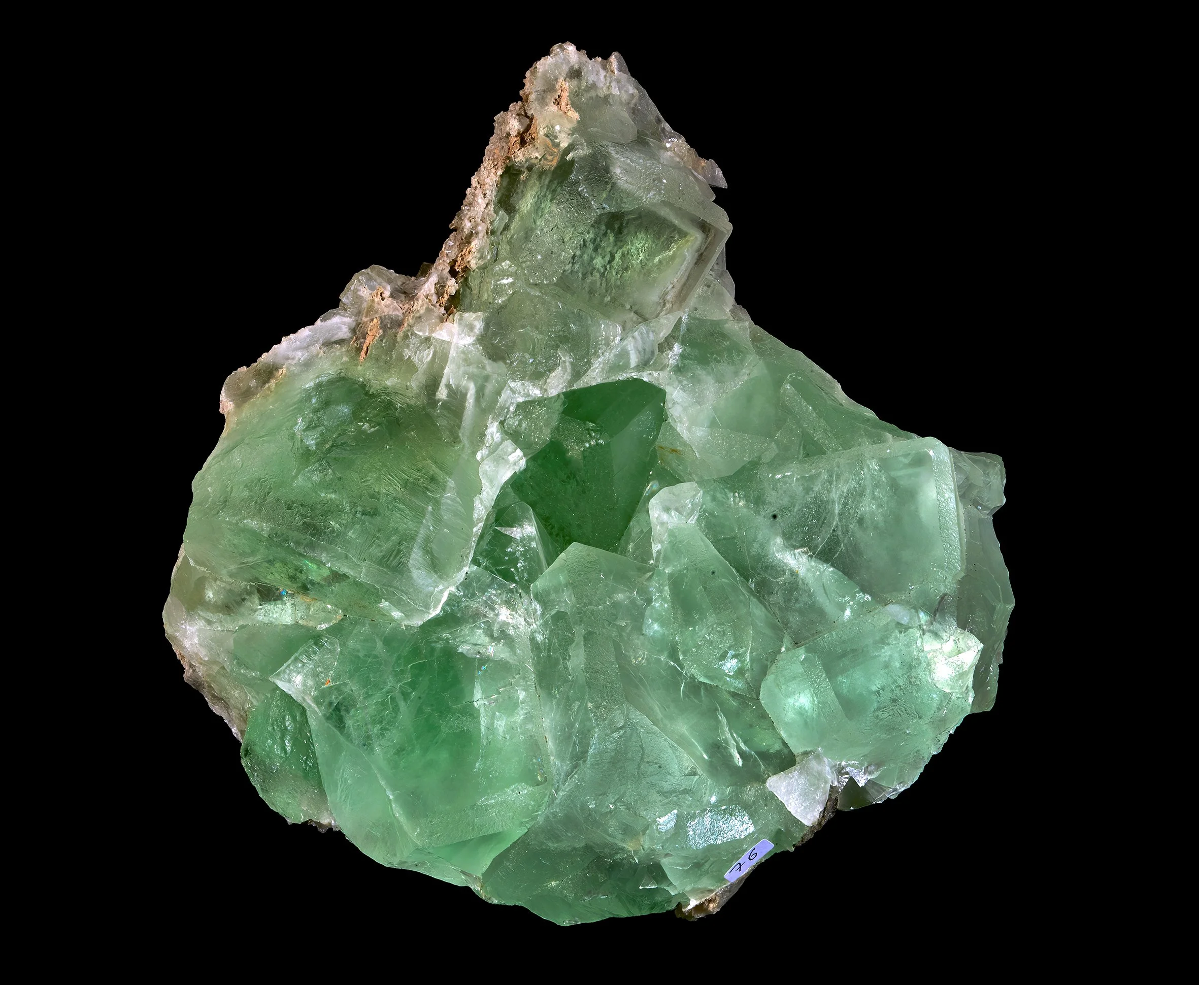 Grüne Fluorit-Stufe