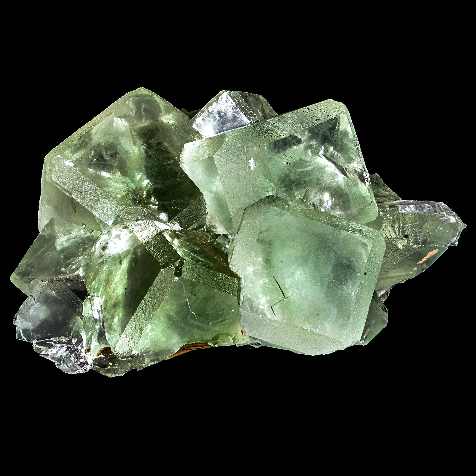 Grüne Fluorit-Stufe