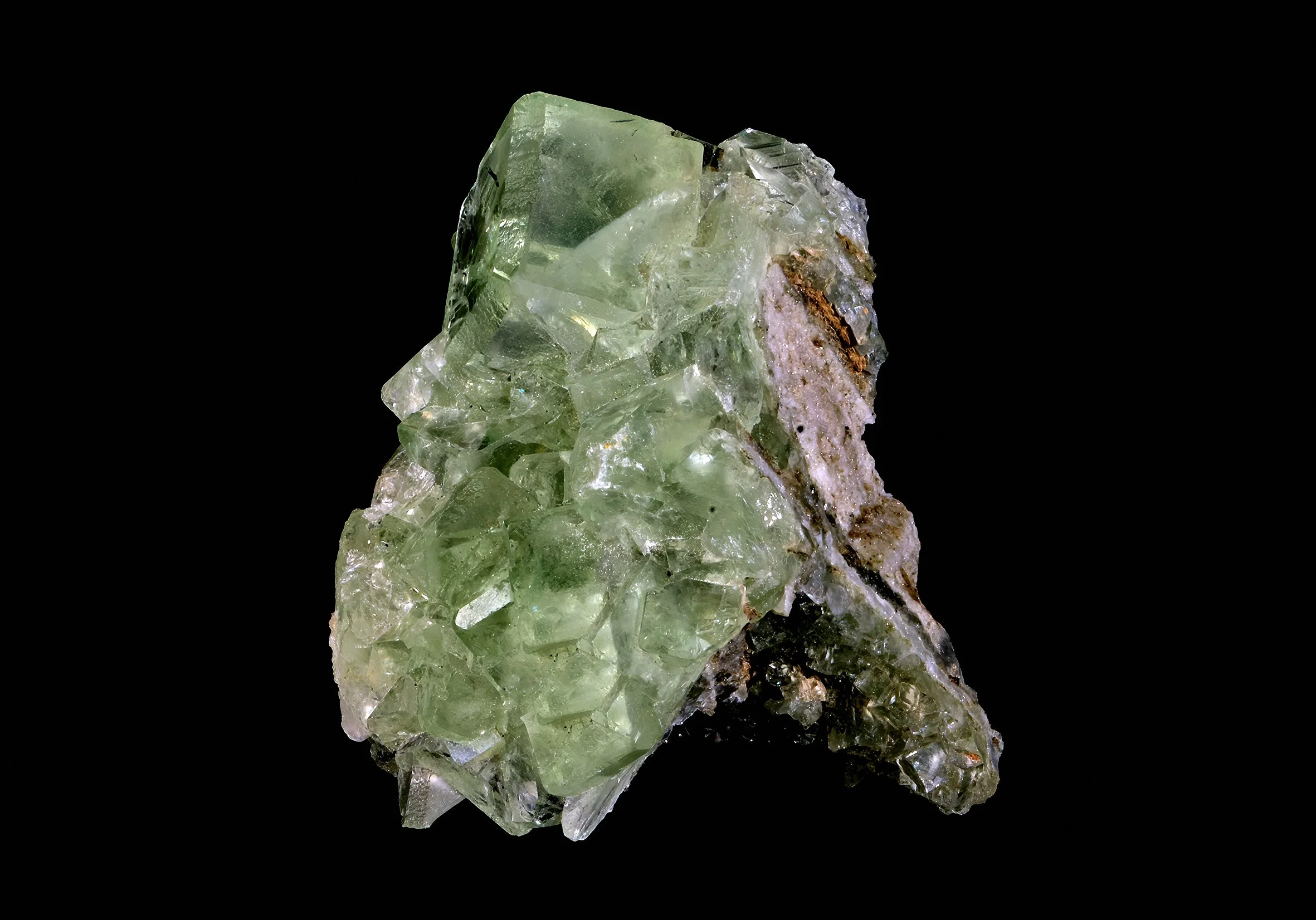 Grüne Fluorit-Stufe