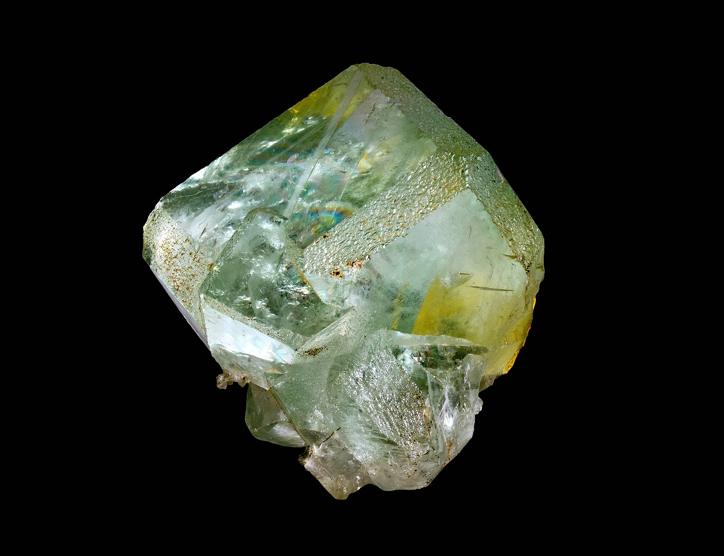 Grüne Fluorit-Stufe