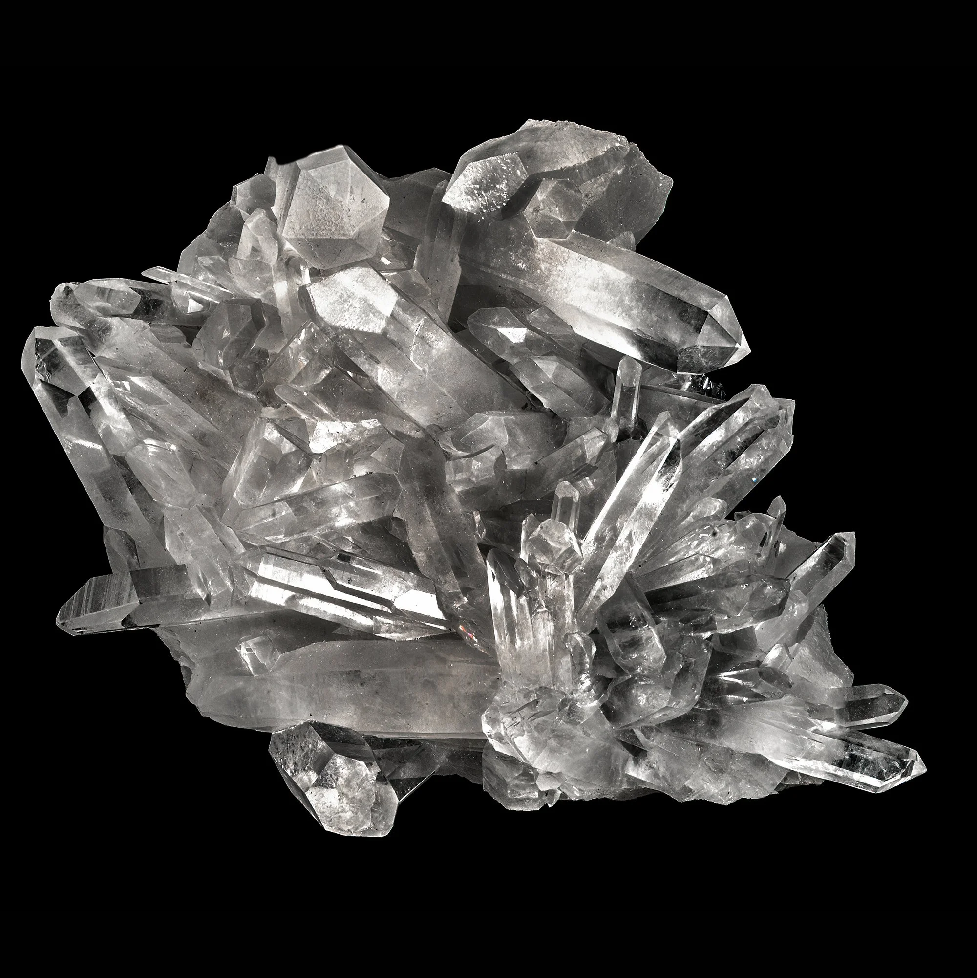 Quarzstufe (Bergkristall)