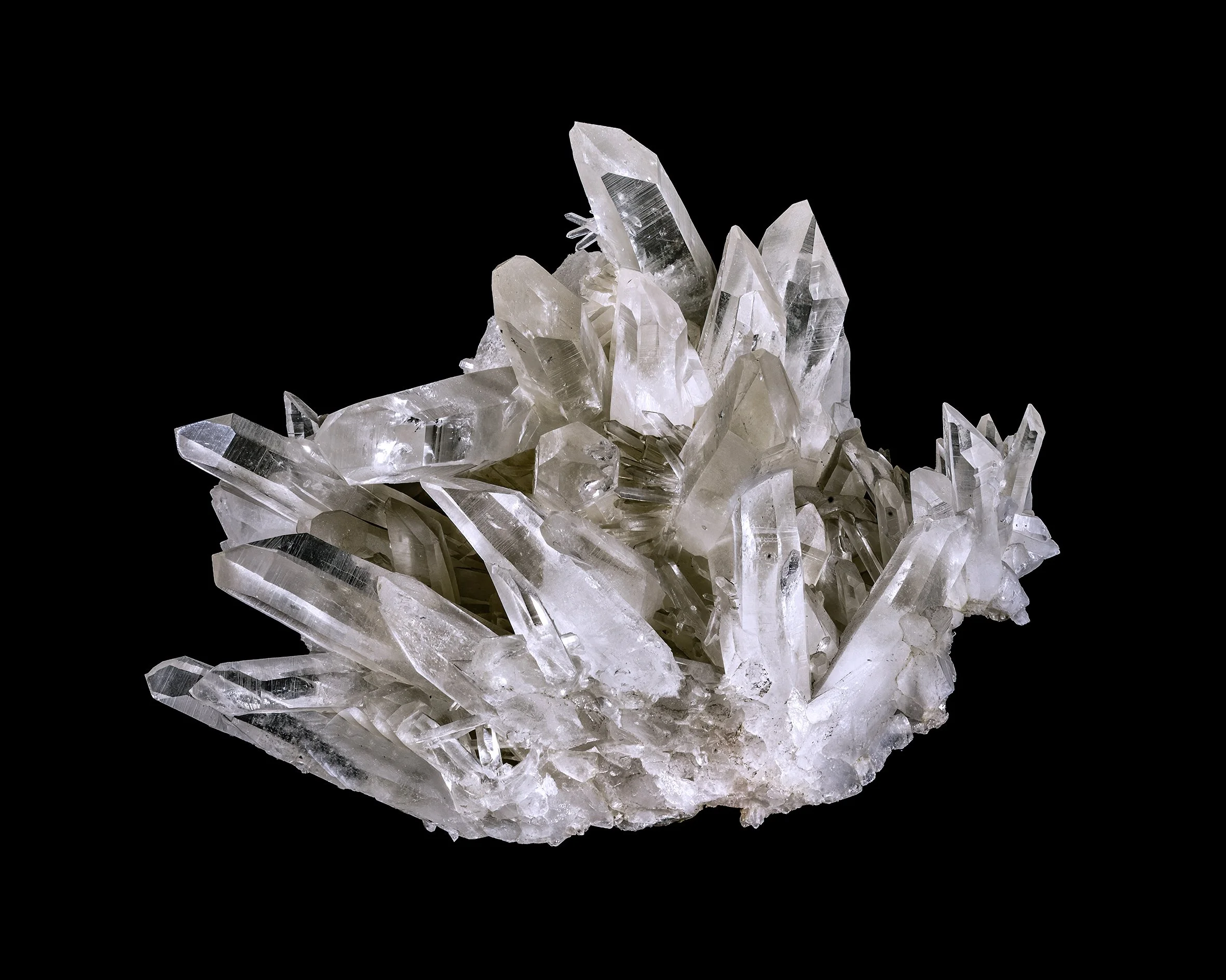 Quarzstufe (Bergkristall)