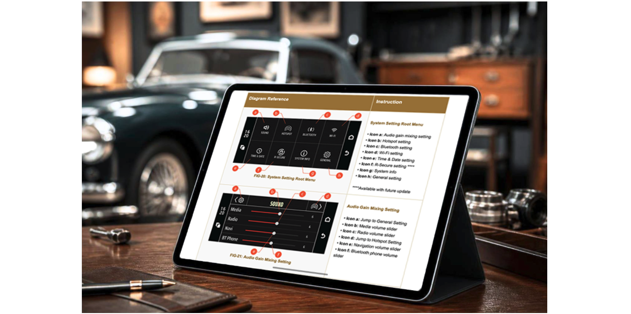 Our Expanded Reluxe Stereo User Manual Is now online