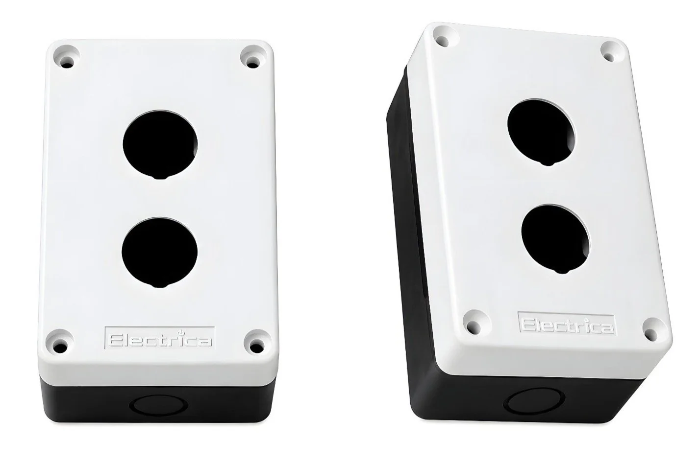 2-Way Push Button Station Empty Box