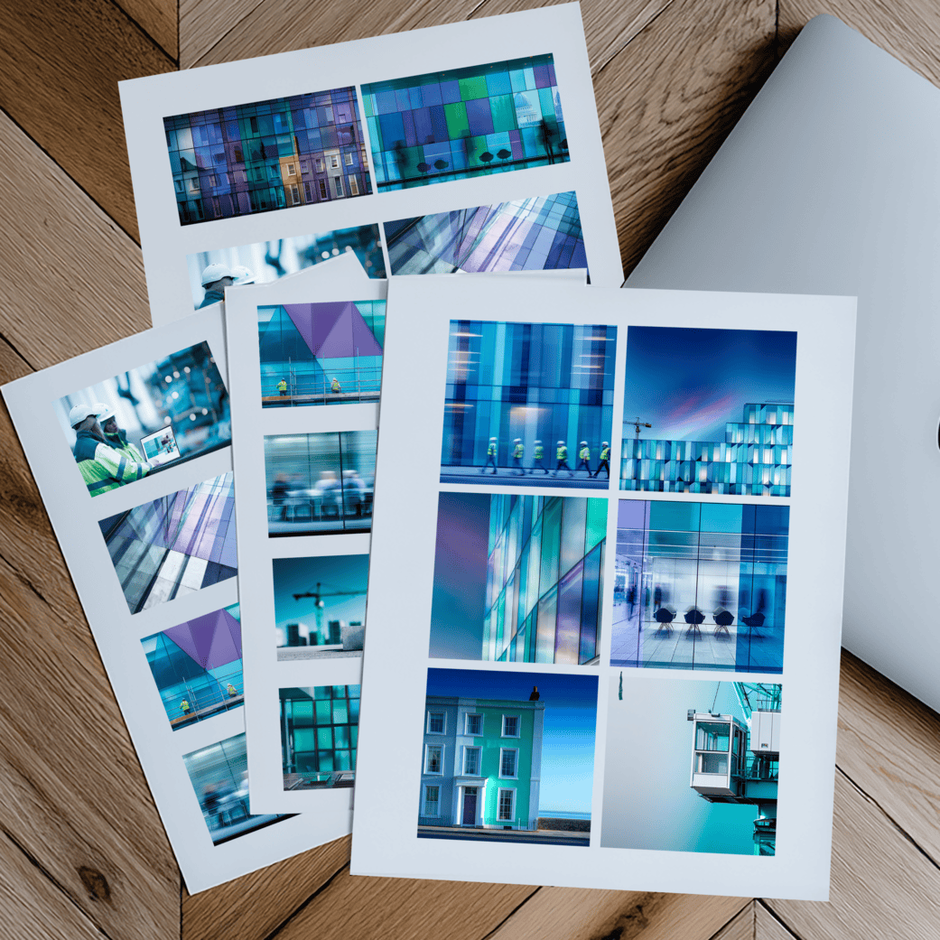 Examples of brand photography from an AI shoot
