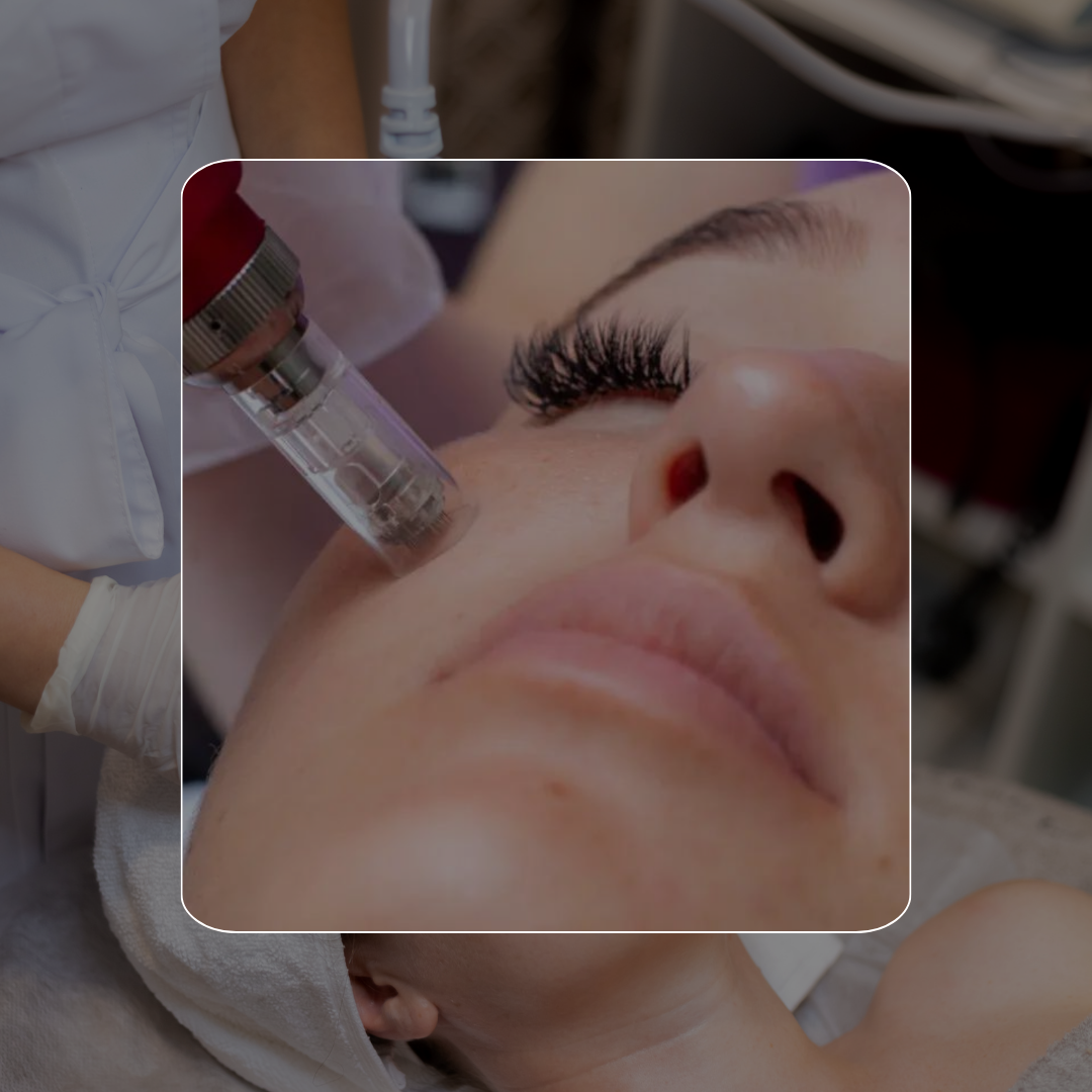 Microneedling facial treatment at Oh Miray Aesthetics in Montreal