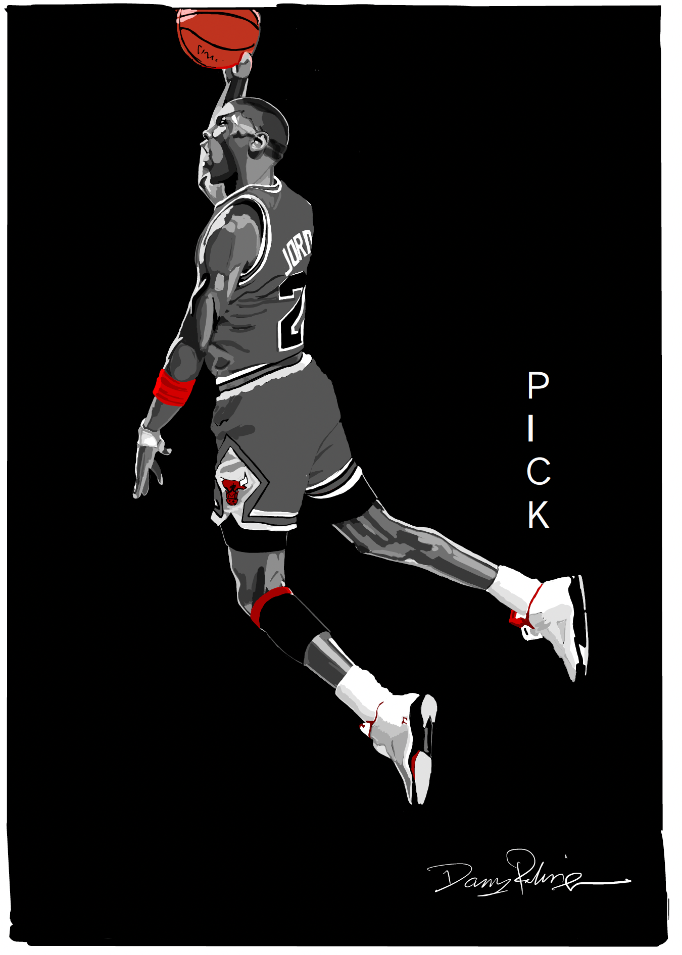 JORDAN • Digital drawing • 2021