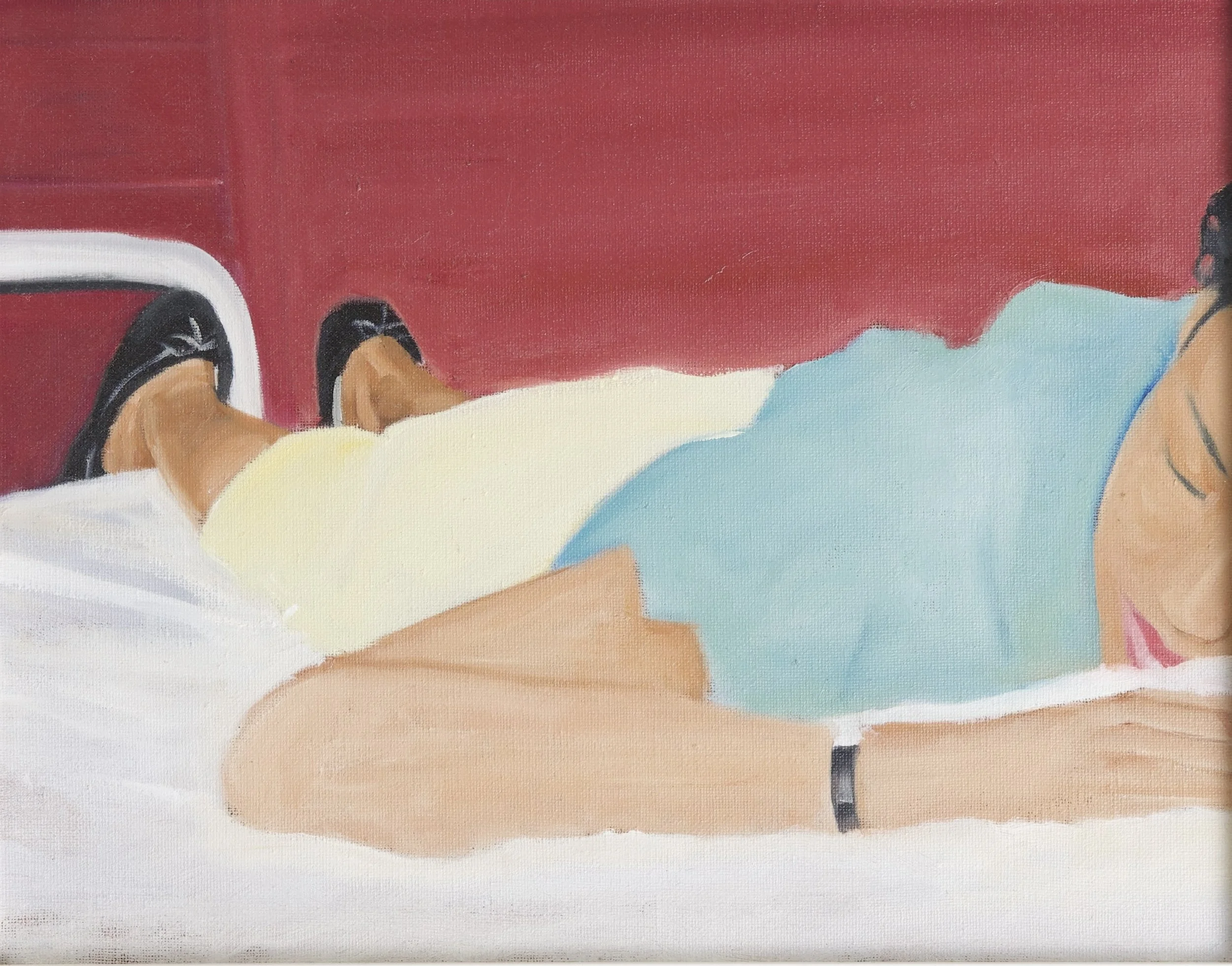 THREE COLOR BLOCK • Oil on canvas • 11 X 14 Inches • 2017