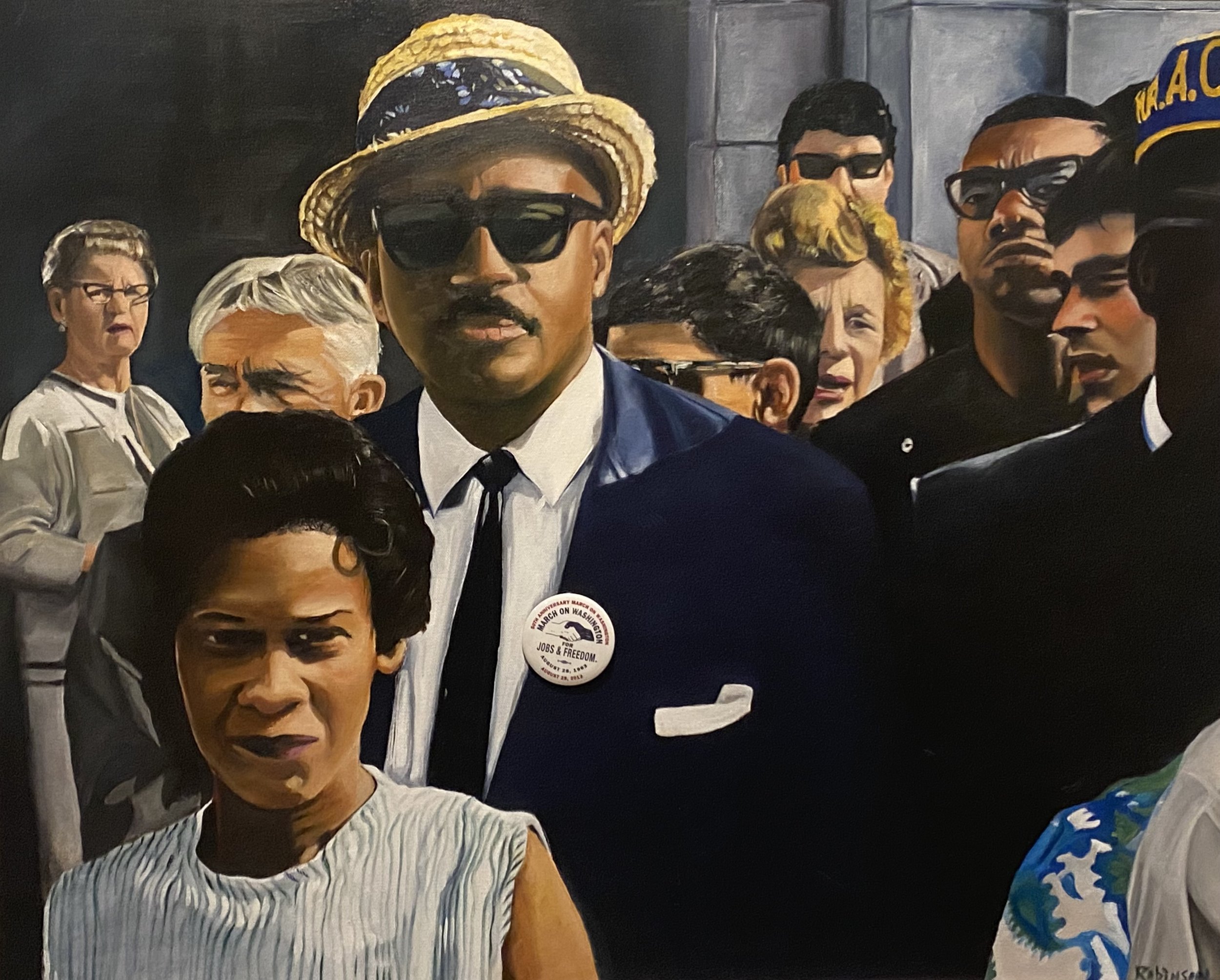 THE GREAT MARCH • Oil on canvas • 24 X 30 Inches • 2017