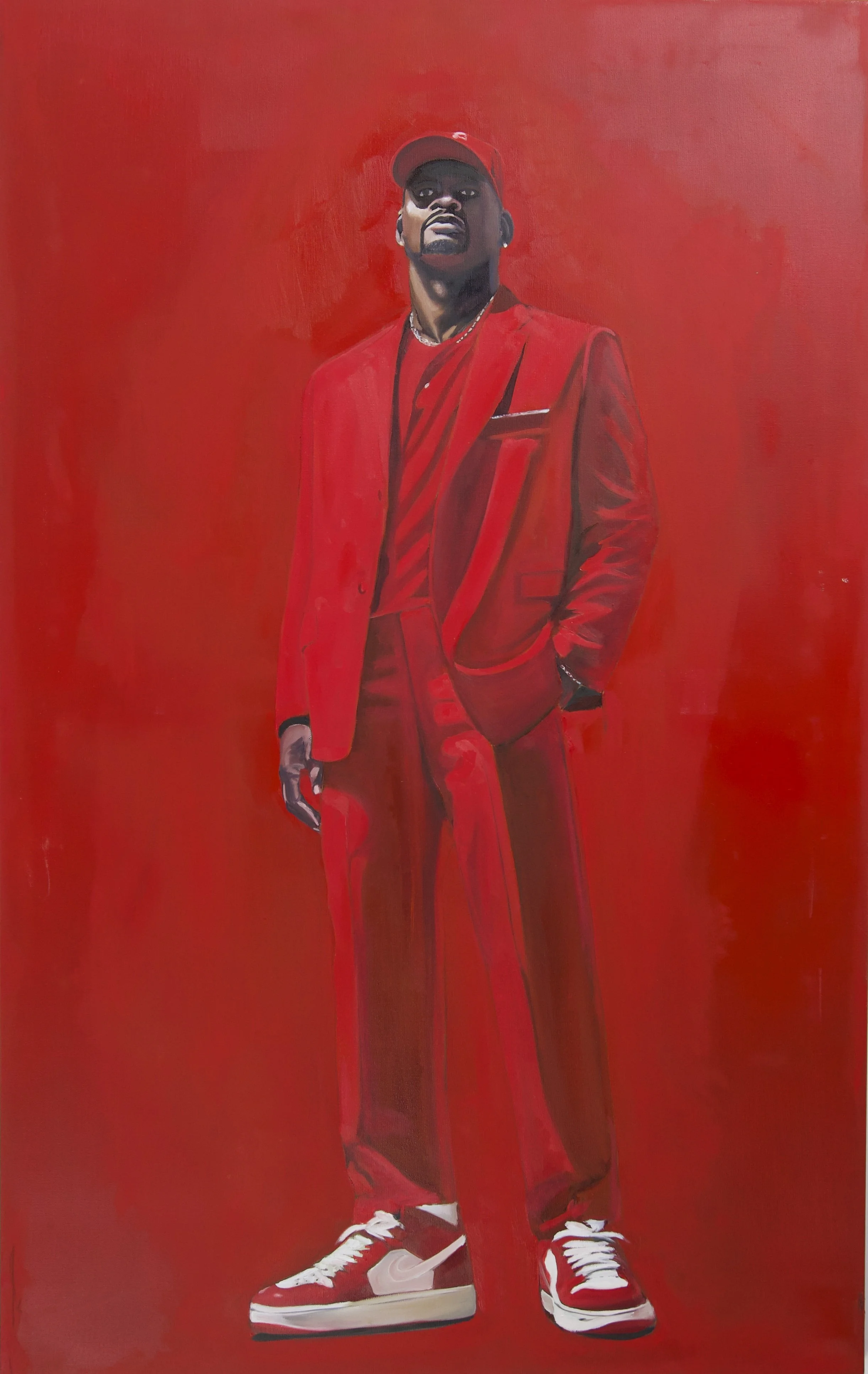 ODE TO BARKLEY L. 2 • Oil on canvas • 30 X 48 Inches • 2025