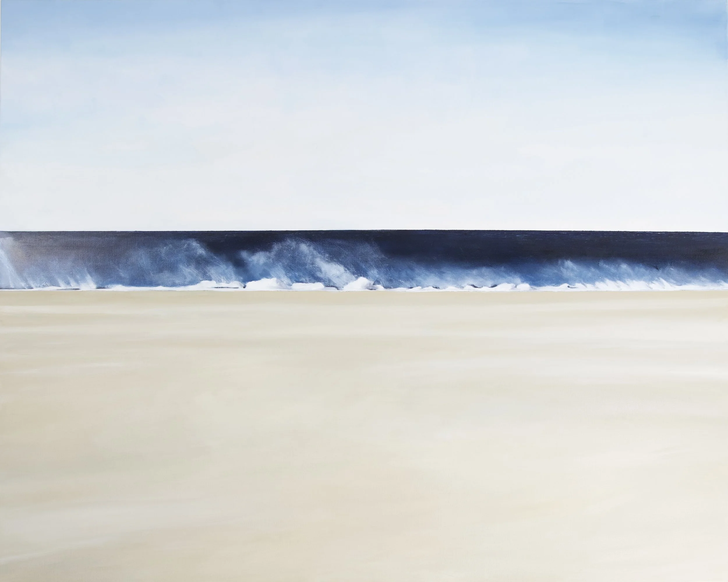 SURF ONE • Oil on canvas • 24 X 30 Inches •  2019
