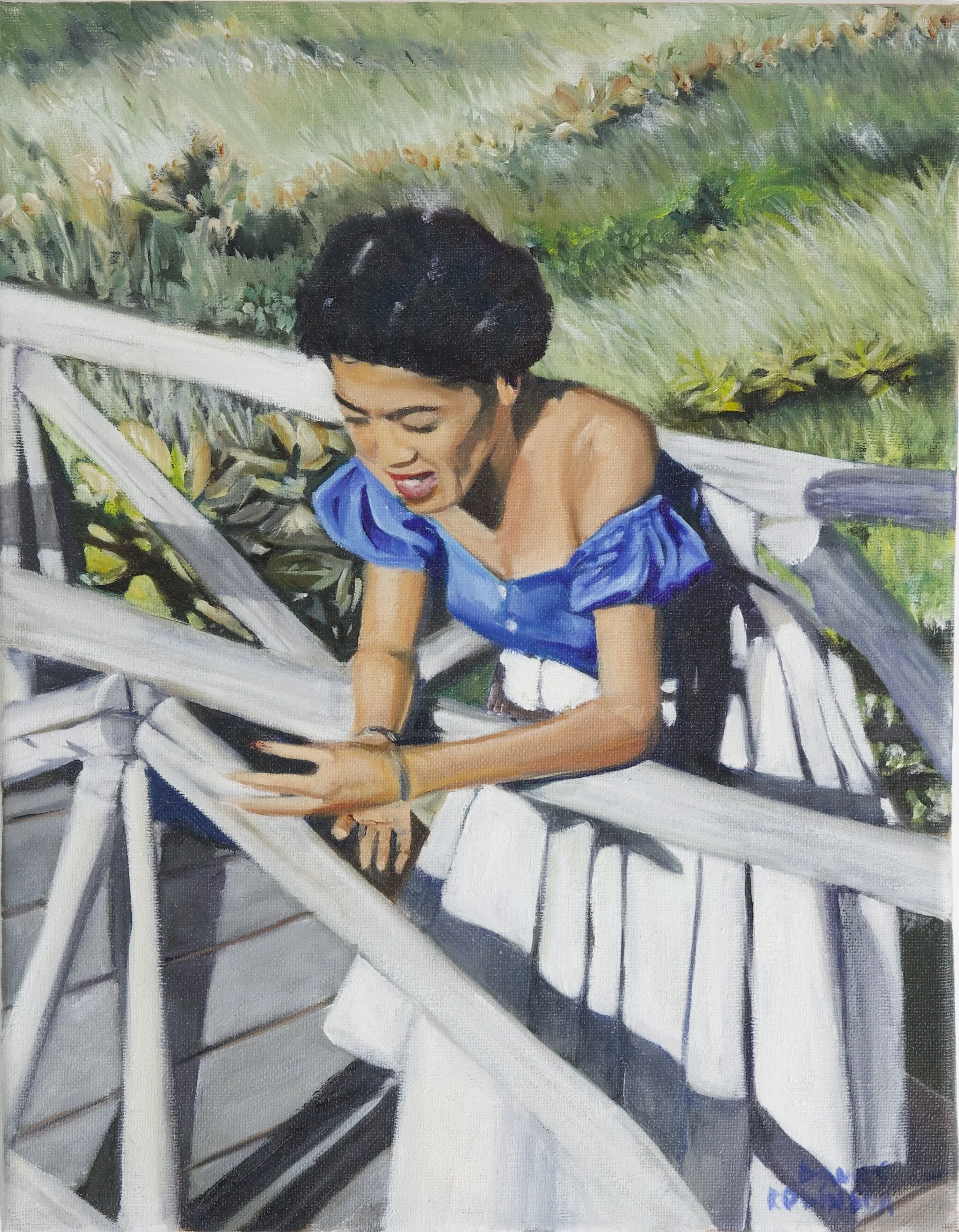 ALICE #3 • Oil on canvas • 11  X 14 Inches • 2017