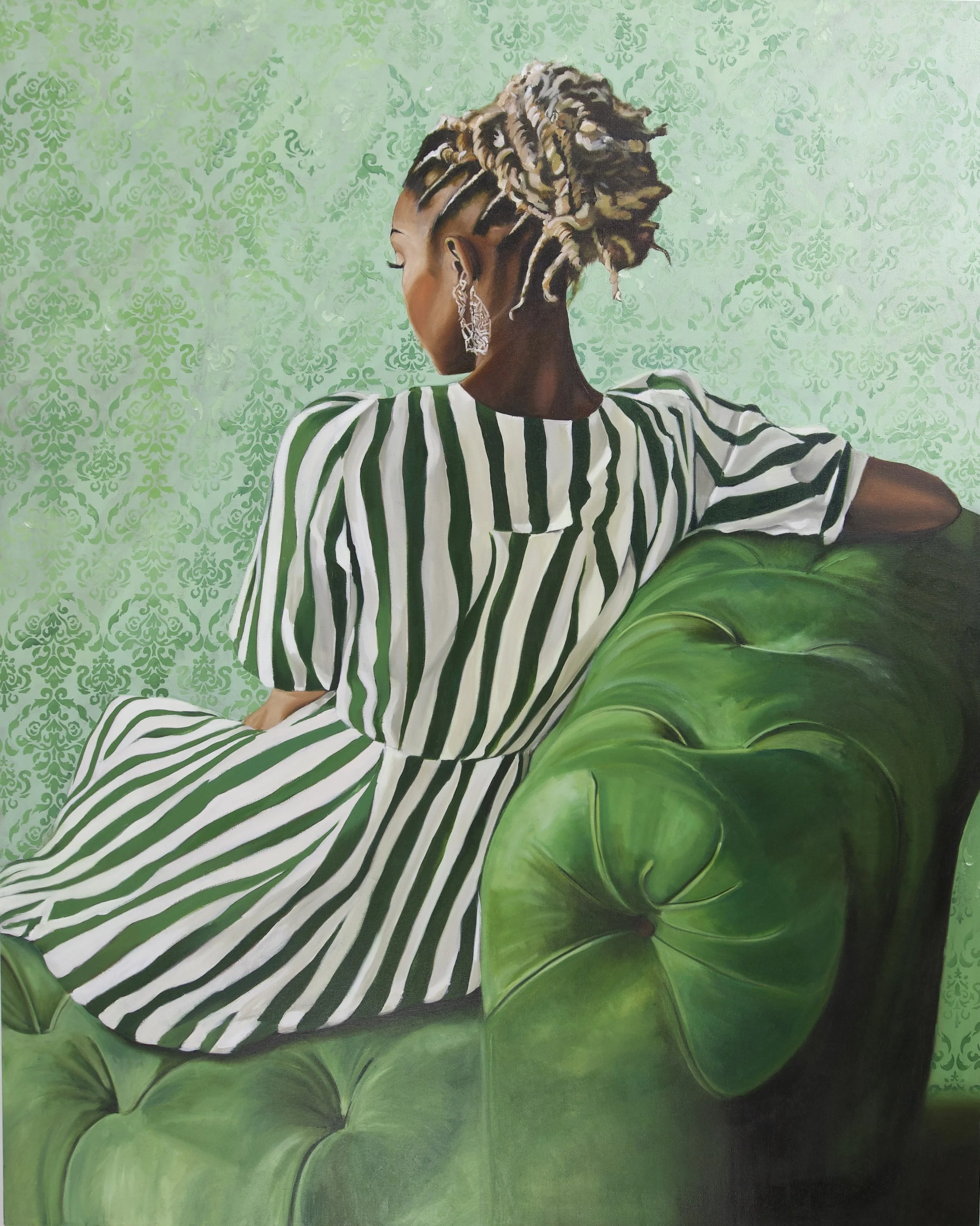 SERENA OF URBINO • Oil on canvas •
48 X 60 Inches • 2025