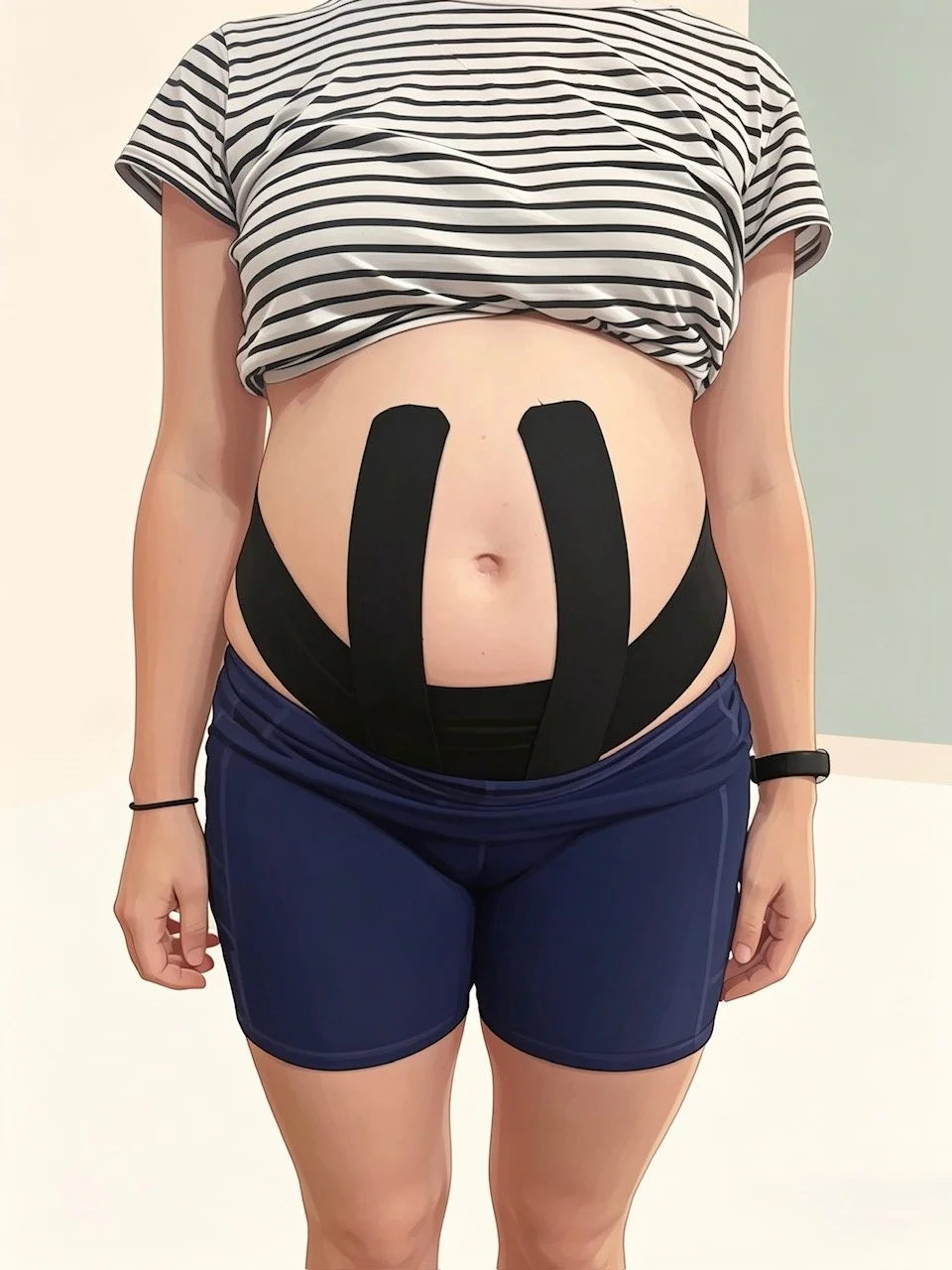 Pregnancy Bump Support: Can Kinetic Sports Taping Be a Comfortable Alternative to a Brace?