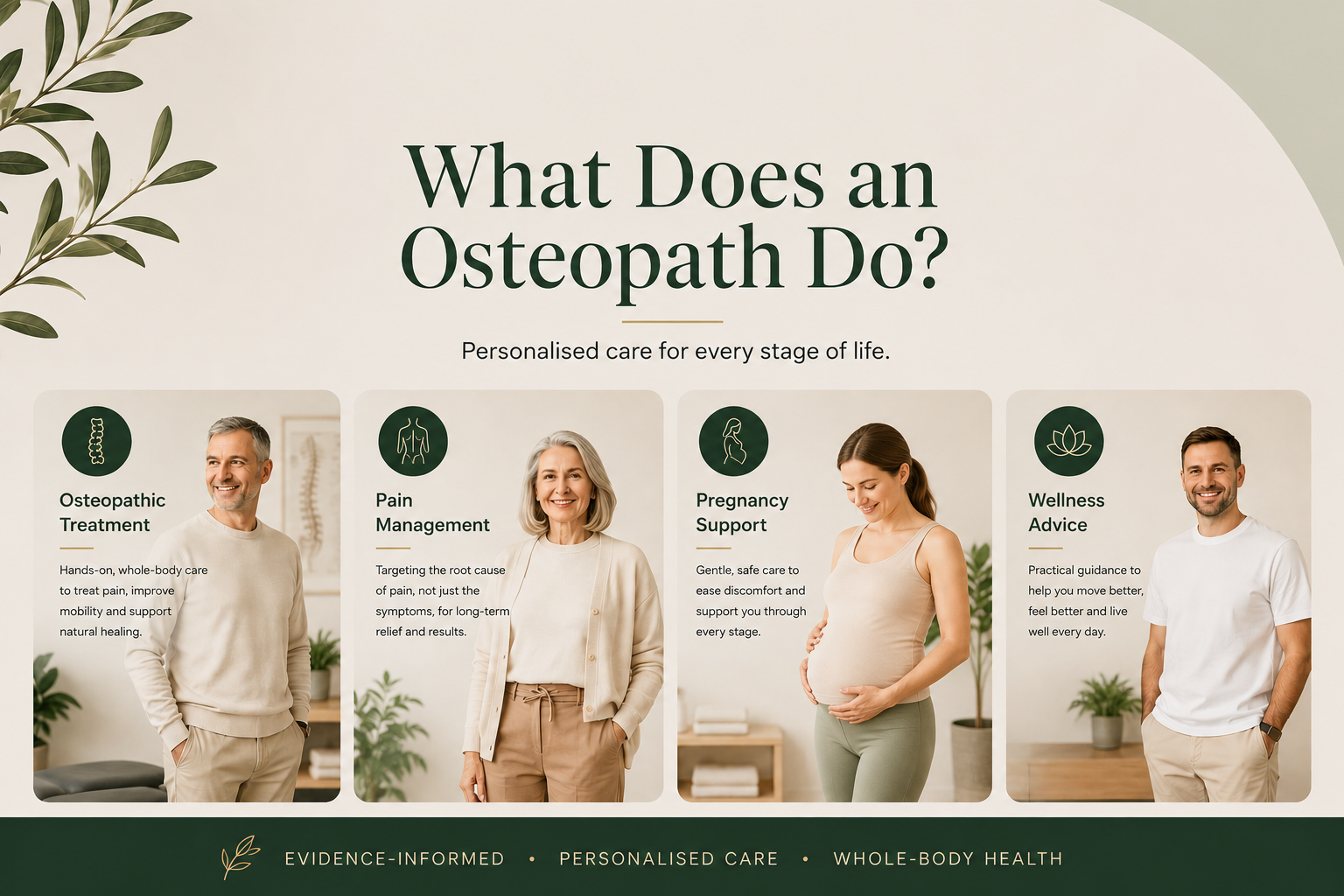 What Does an Osteopath Do? Understanding Osteopathy, Physiotherapy, Chiropractic and Sports Massage