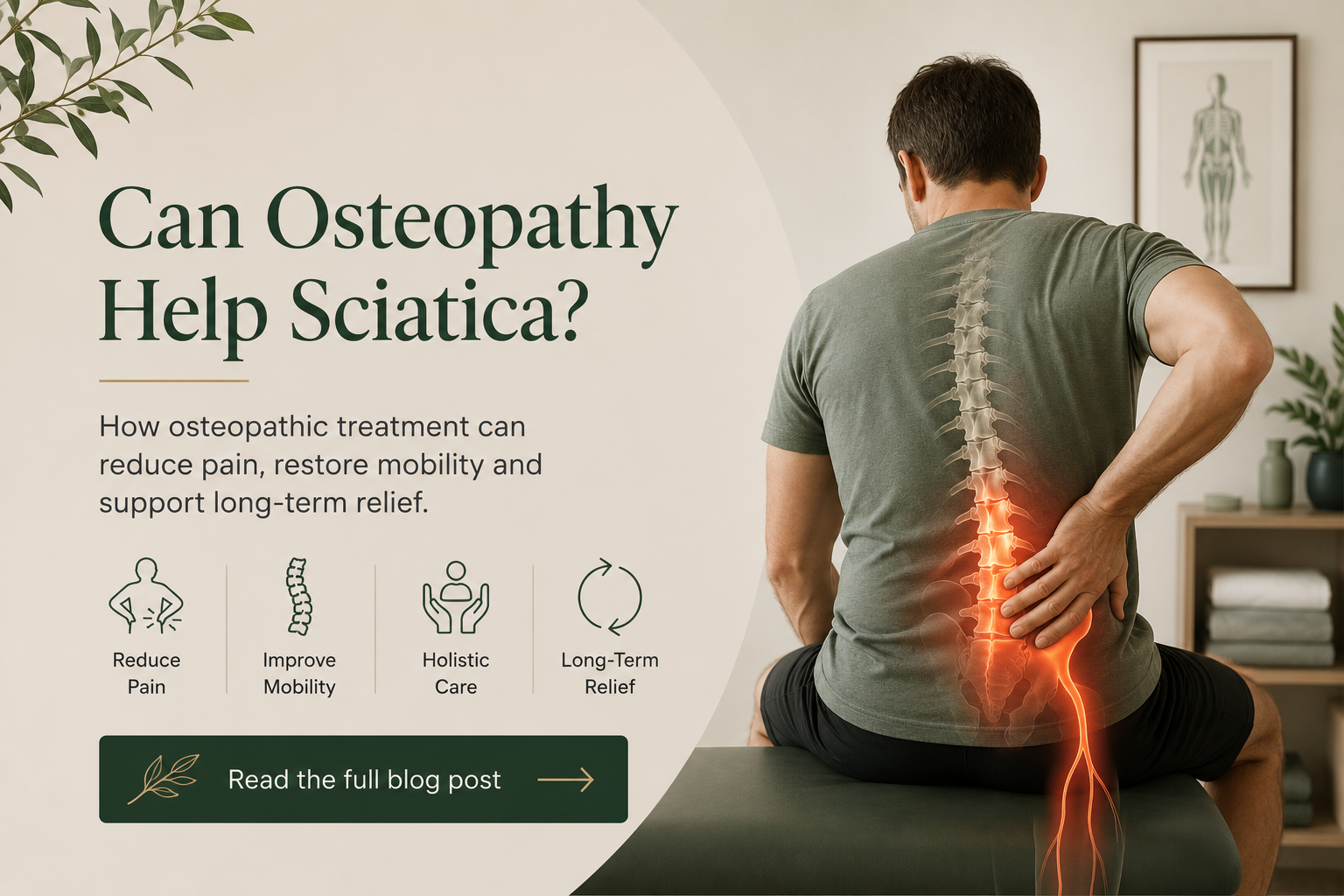 Can Osteopathy Help Sciatica?