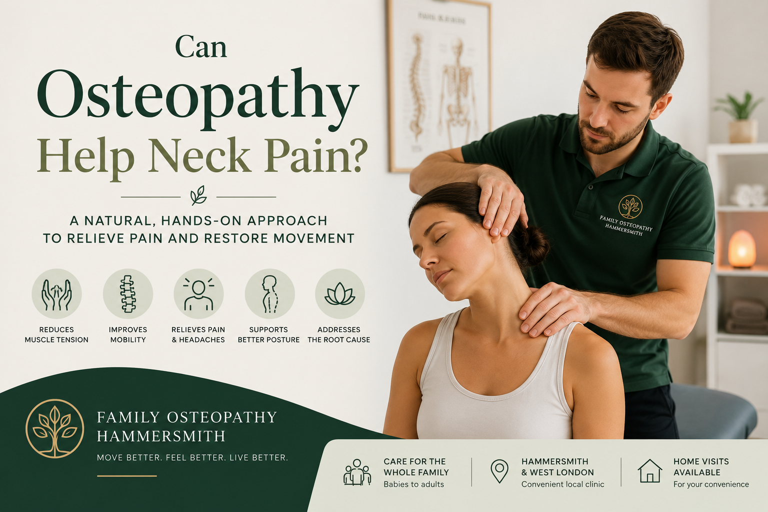 Can Osteopathy Help Neck Pain?