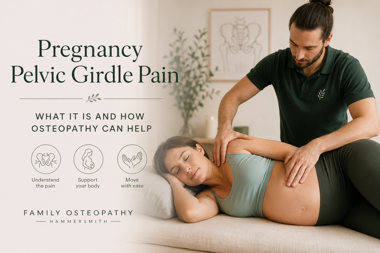 Pregnancy Pelvic Girdle Pain: How Osteopathy Can Help You Move More Comfortably
