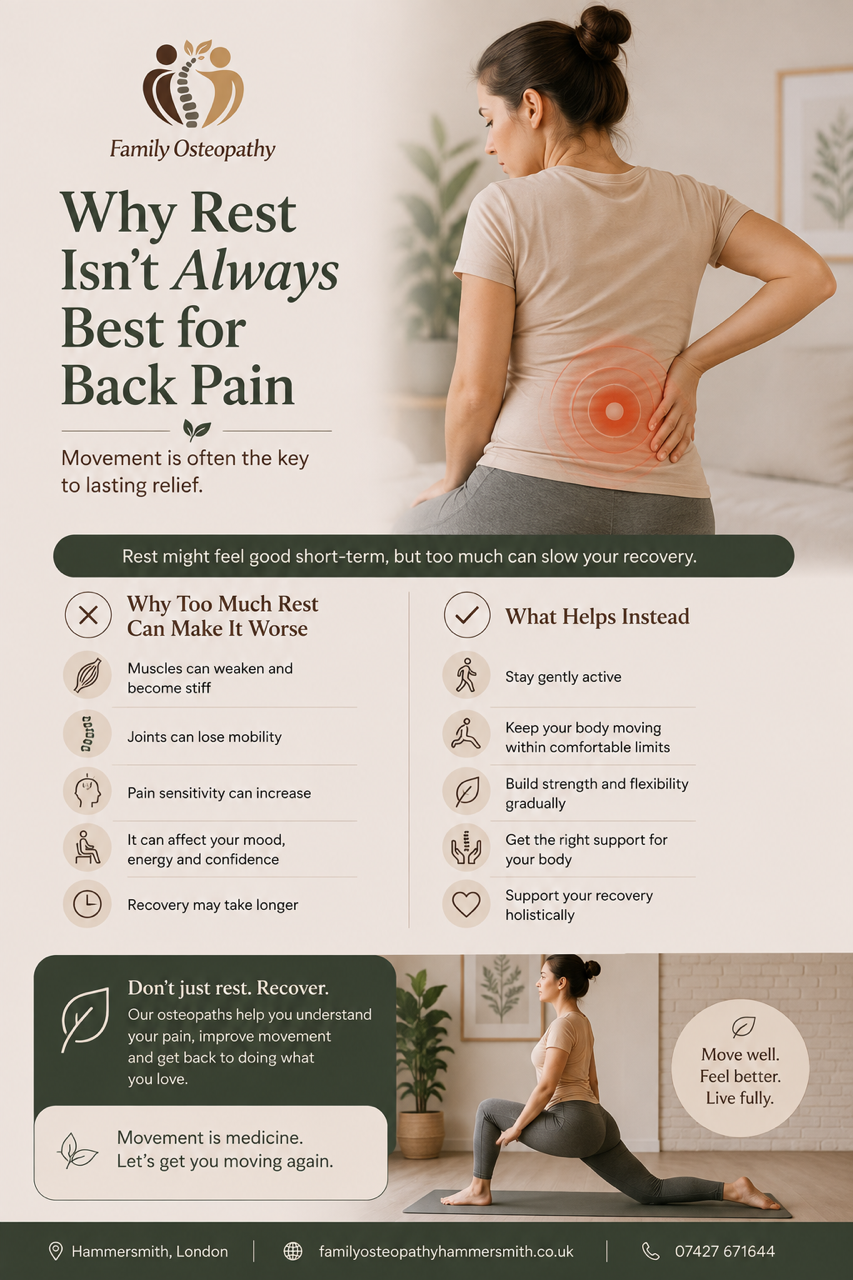 Why Rest Isn’t Always Best for Back Pain