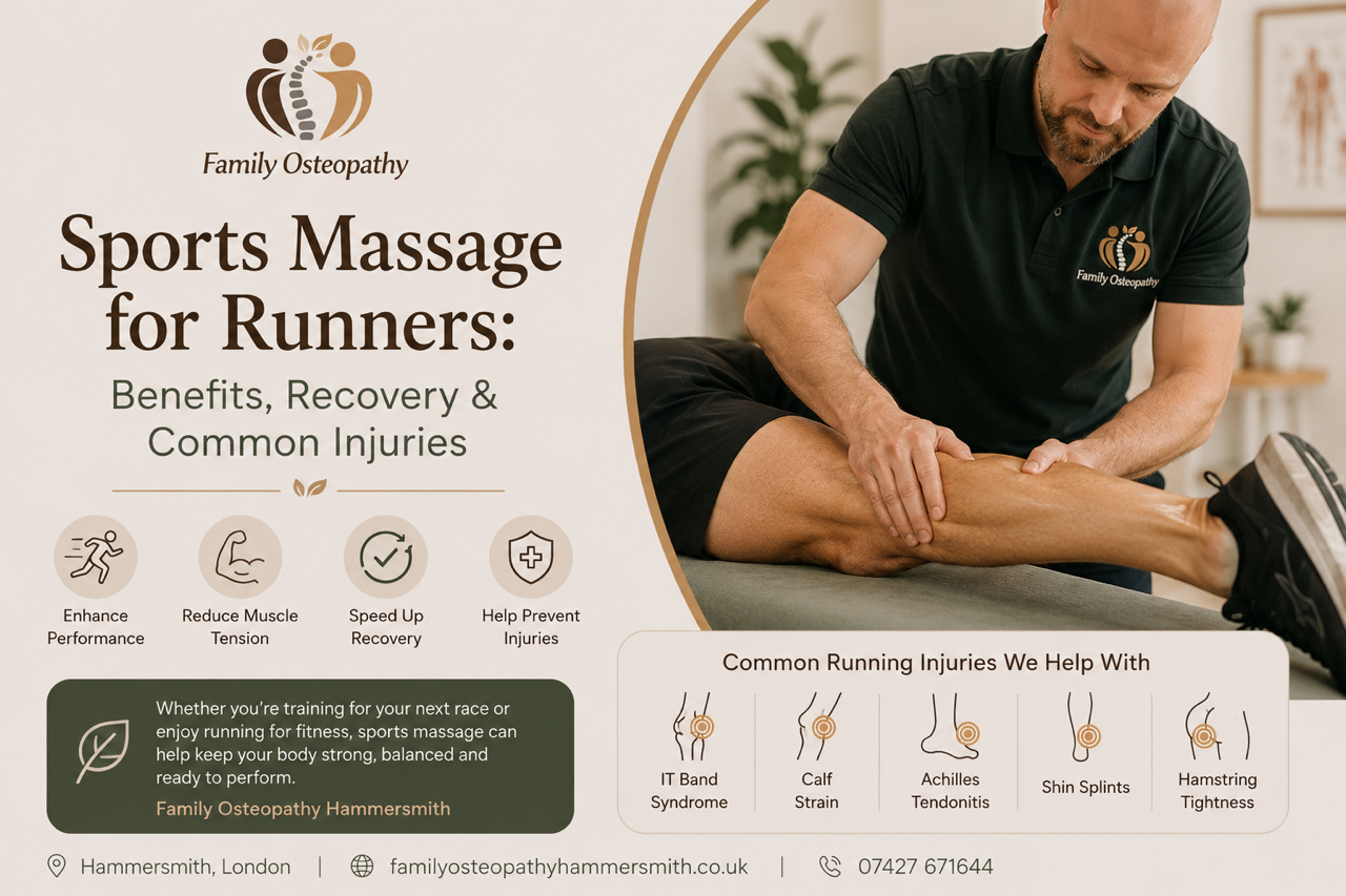 Sports Massage for Runners: Recovery, Muscle Tension and Running Injuries