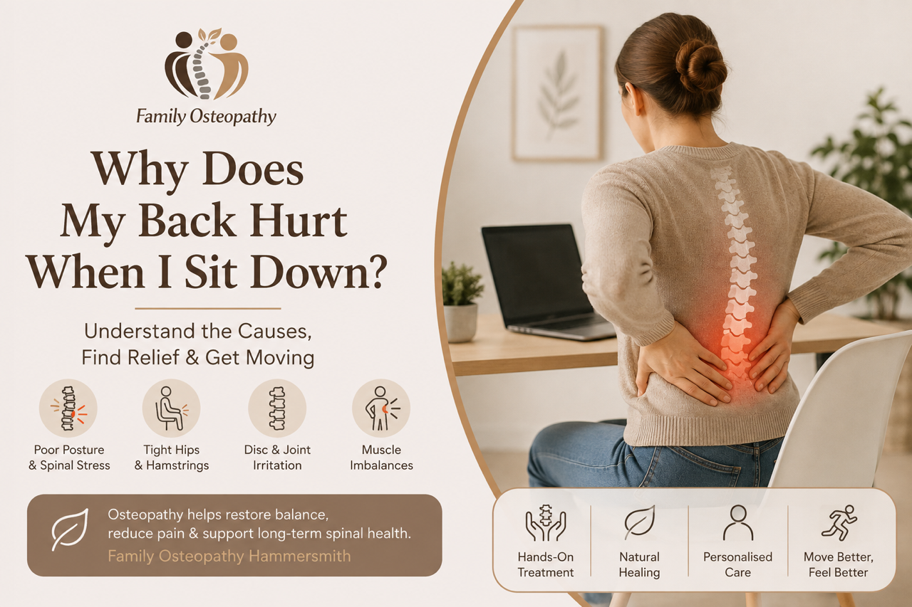 Why Does My Back Hurt When I Sit Down?