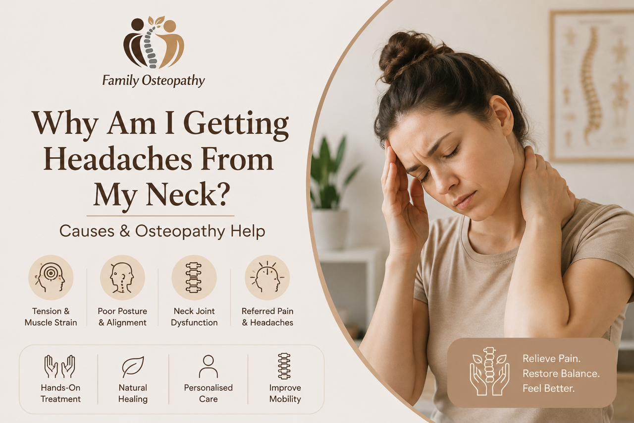 Why Am I Getting Headaches From My Neck?