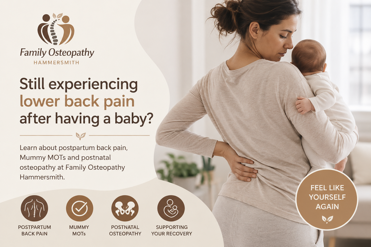 Why Does My Lower Back Still Hurt Months After Having a Baby?