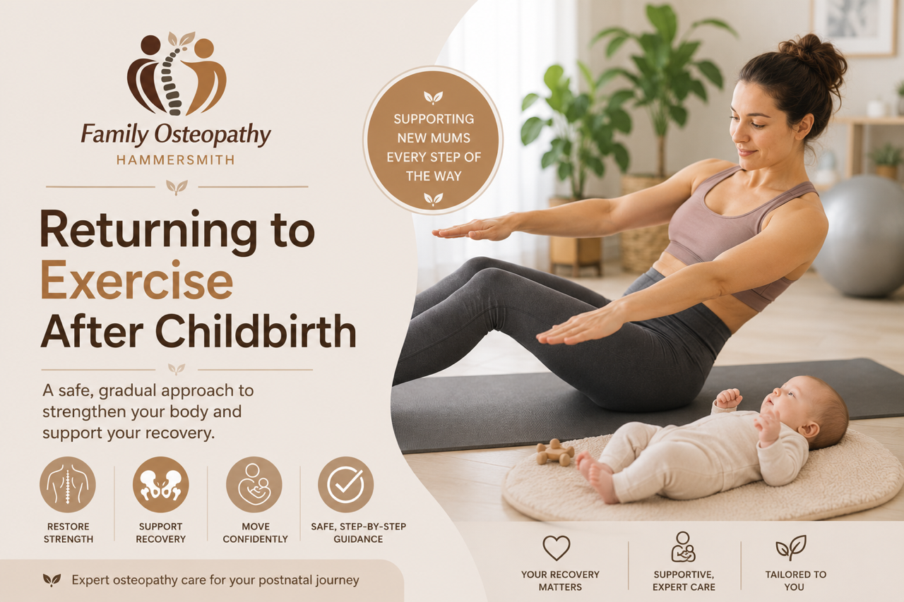 Returning to Exercise After Childbirth: A Safe, Gradual Guide