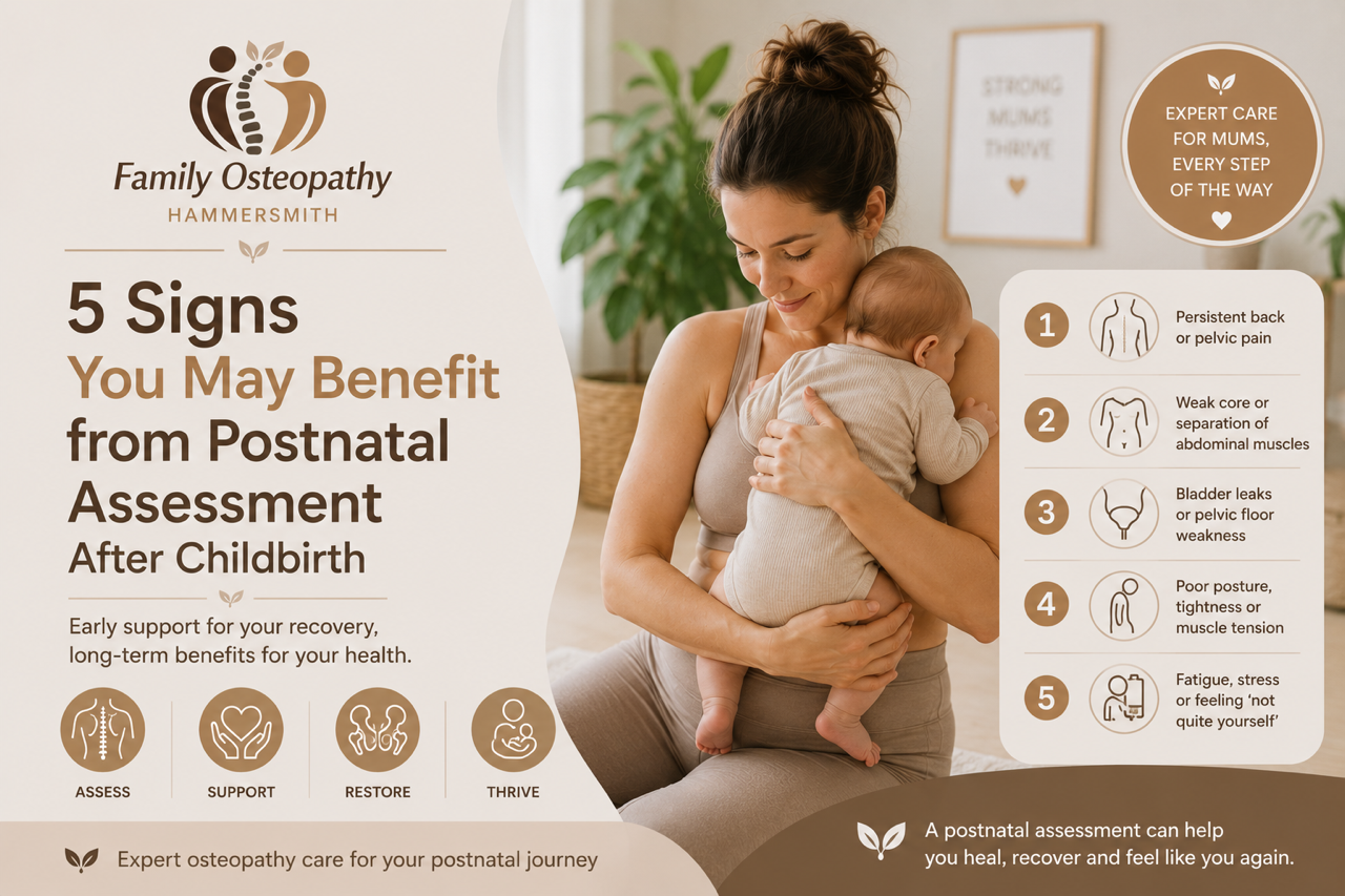 Five Signs You May Benefit From Postnatal Assessment After Childbirth