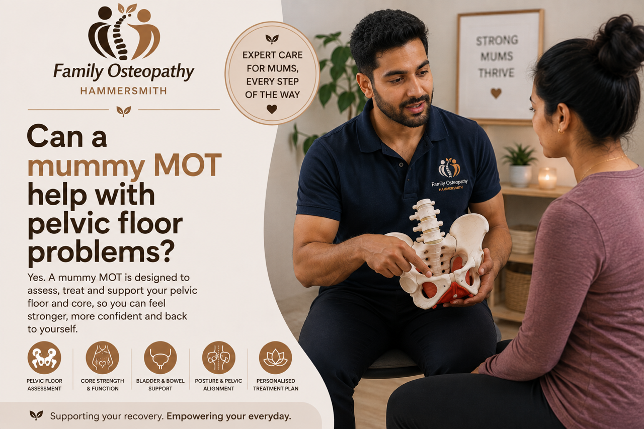 Can a Mummy MOT Help With Pelvic Floor Problems?
