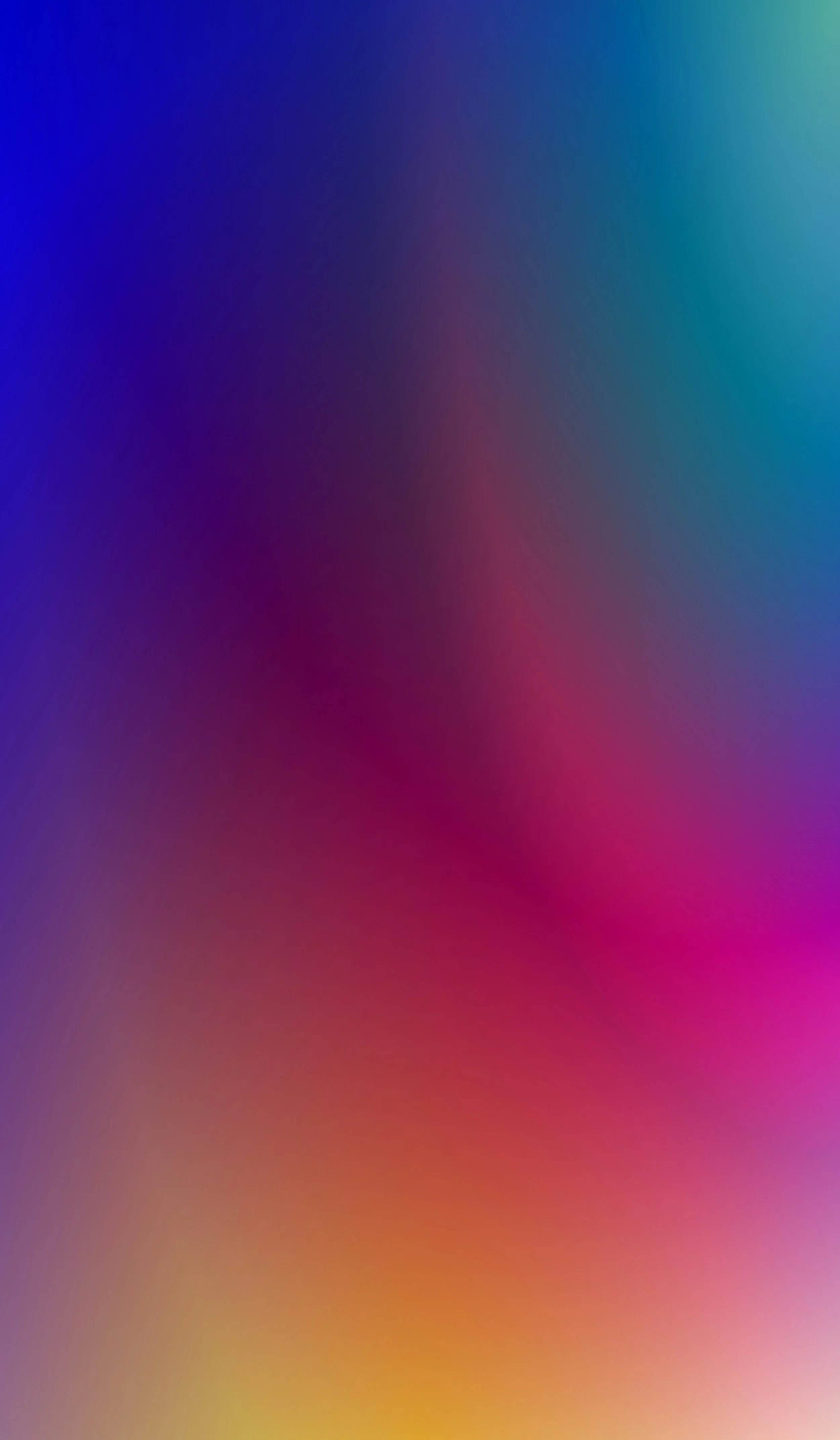 Blurred colorful gradient background with shades of blue, purple, pink, green, and yellow.