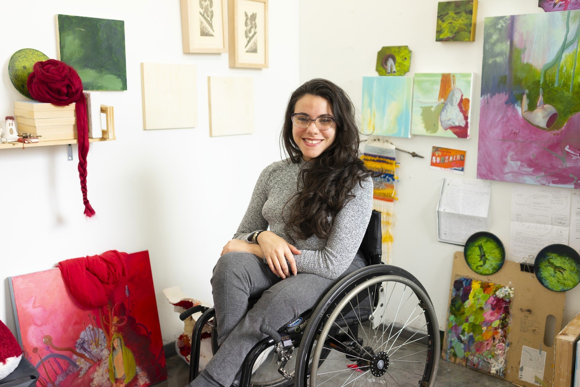Living with a disability as an artist