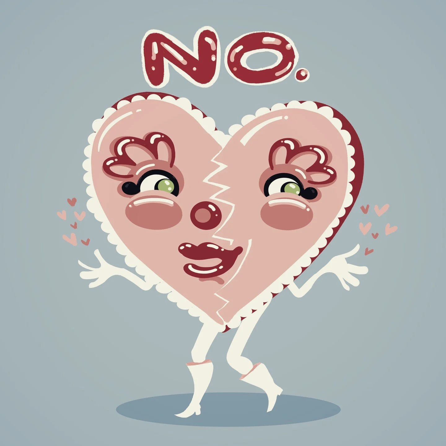 Not cold, just carefully curated. 💕🔒

#Heartbreaker #BootsMadeForWalking #ValentinesDay #SugarPopPress