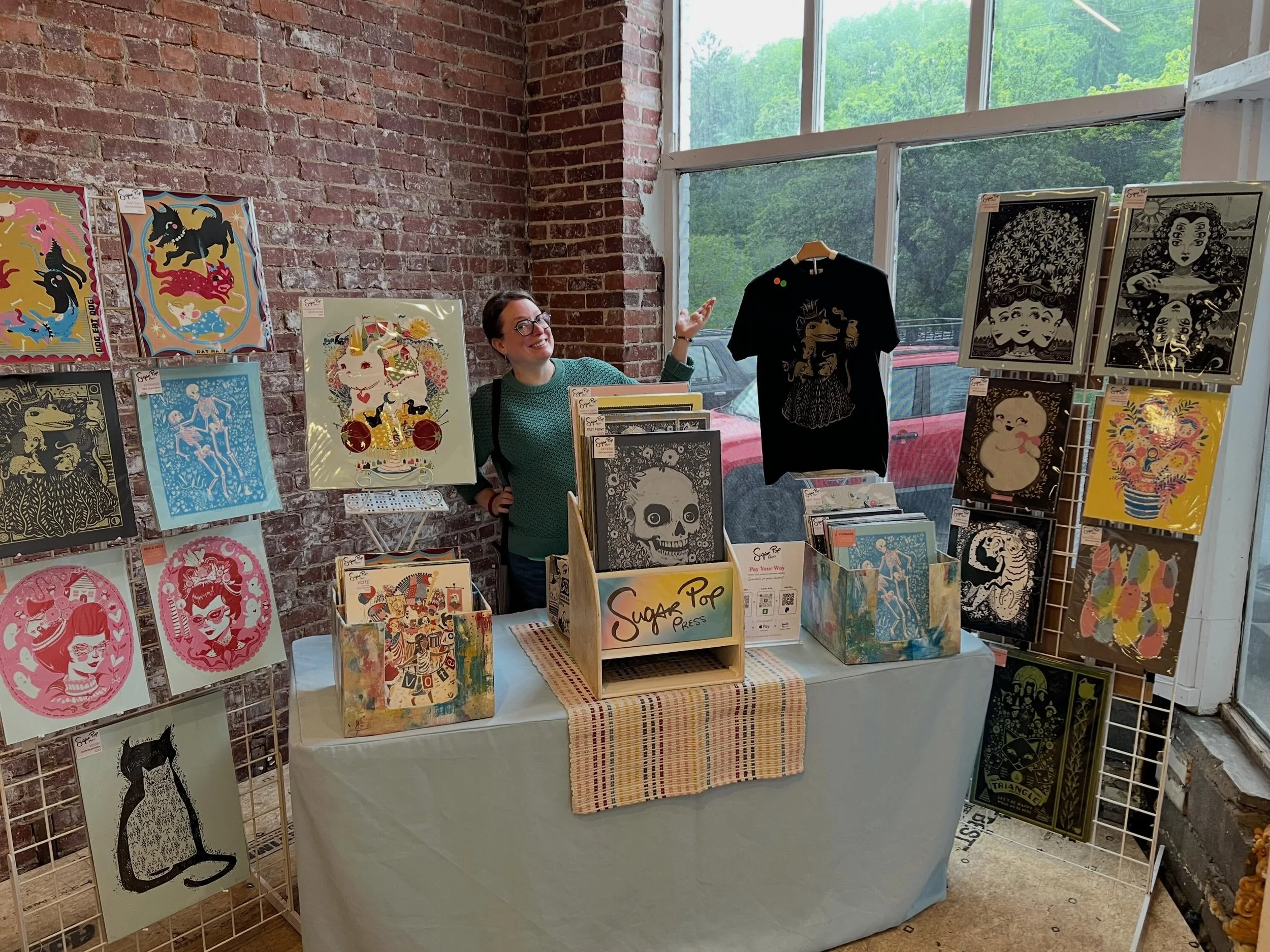 Come find me at RS Cons this weekend! @thosewhobloom is hosting a brand new handmade art market in Thomas, WV &ndash; May 23 &amp; 24 during ArtSpring. New faces, new work, good vibes. Hope to see you.