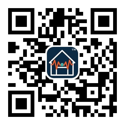 MyVitalHome app QR code — scan to download on iPhone