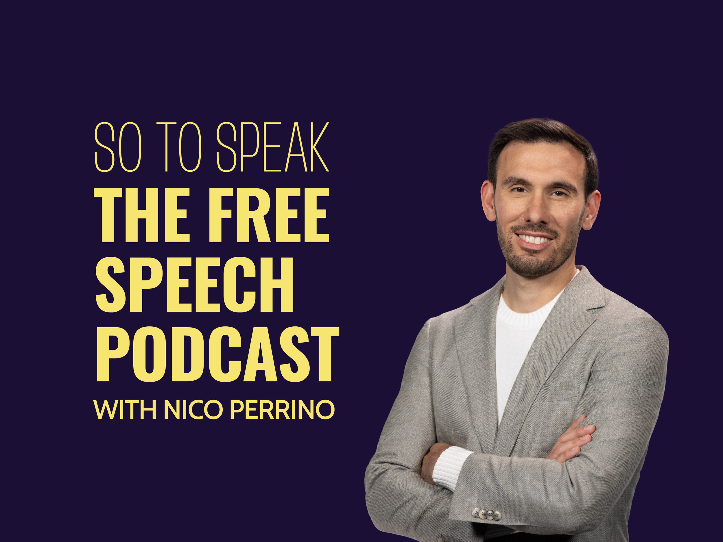 So to Speak Podcast graphic