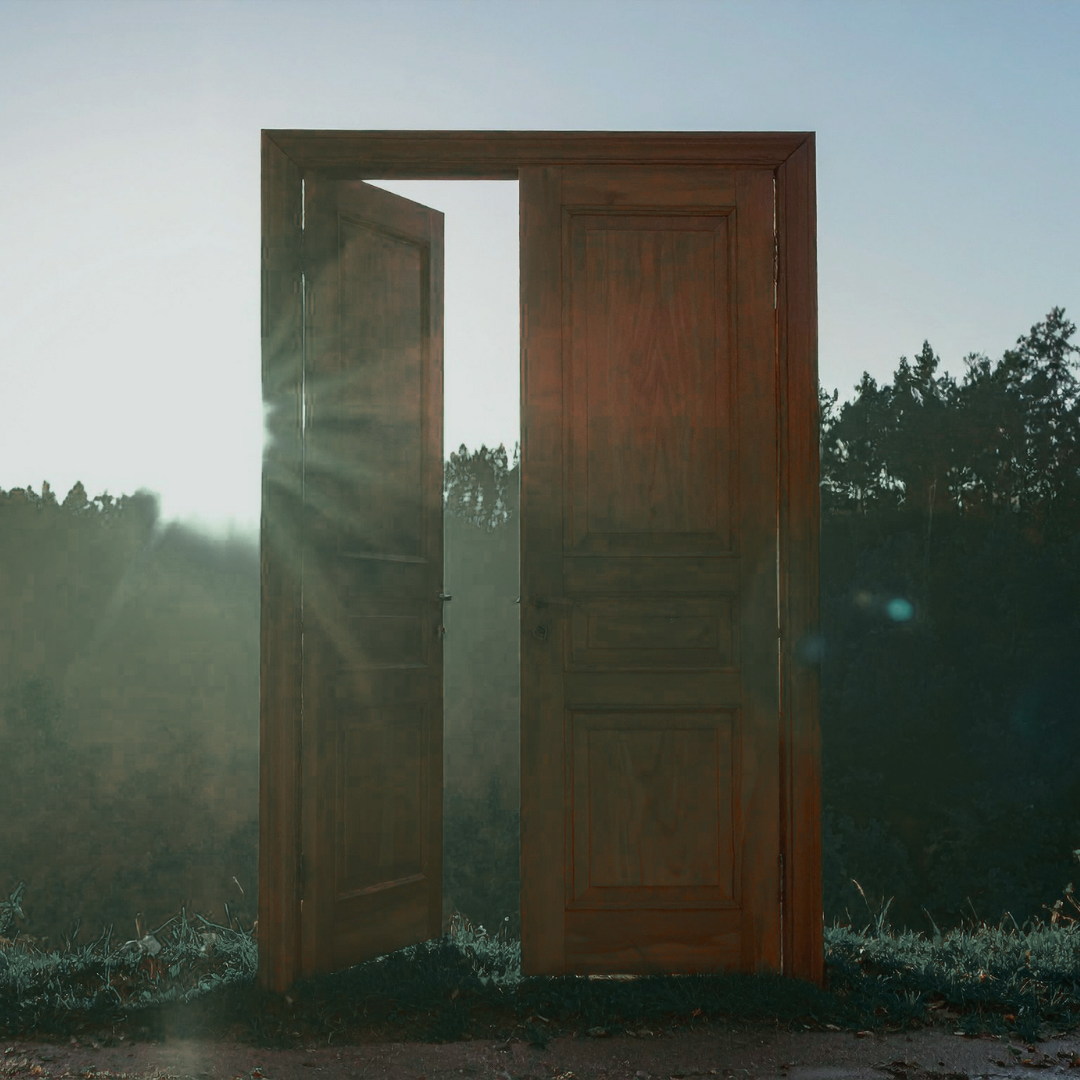 Open a door image .png