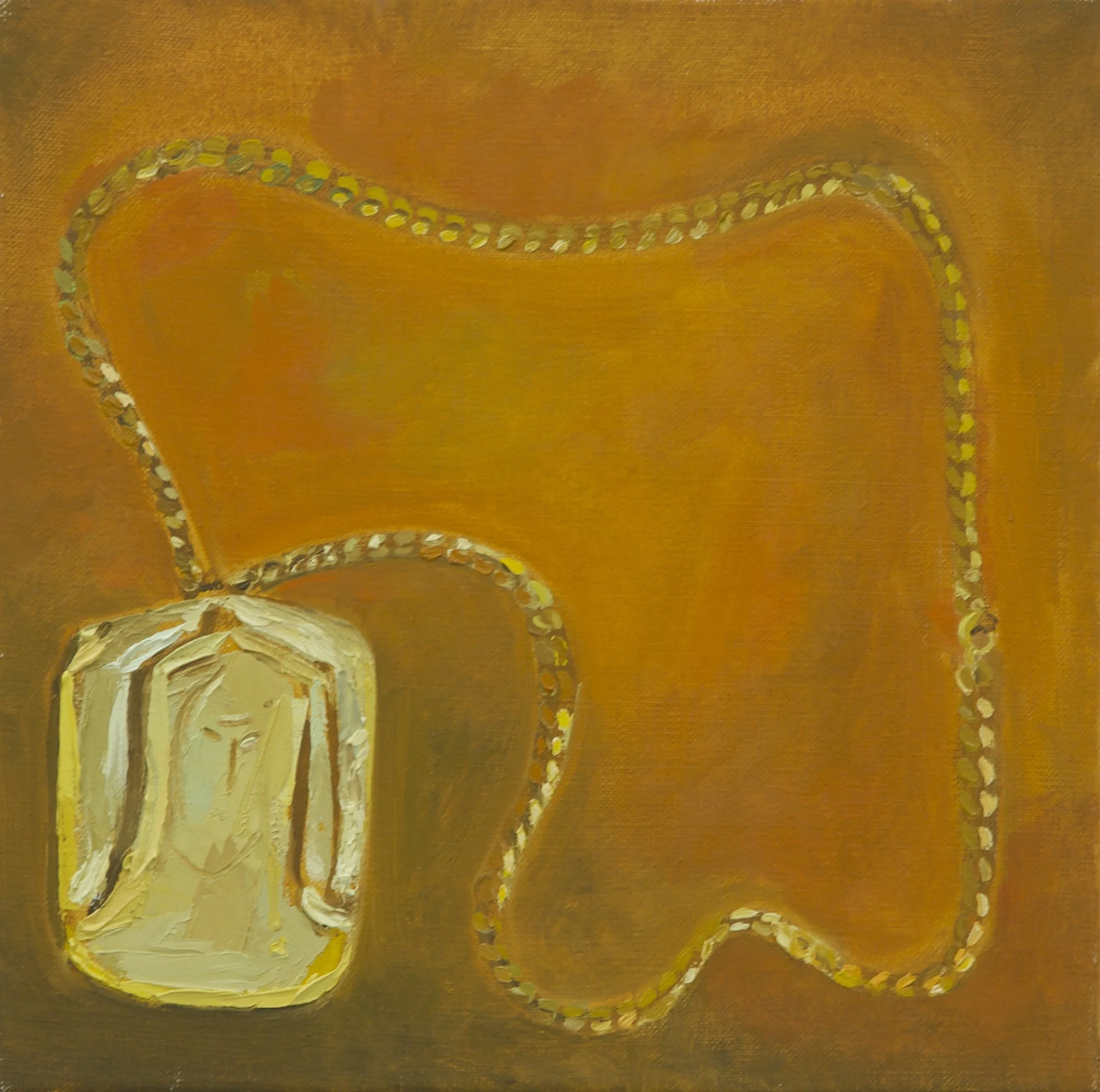 Amuletti
30 cm x 30 cm
Oil on half oil ground
2025